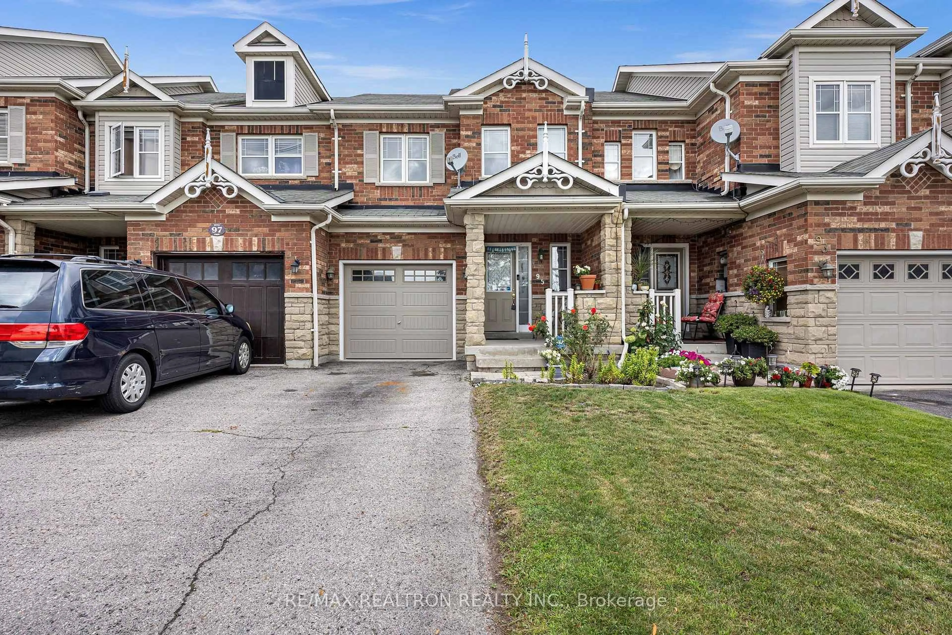 Home with brick exterior material, street for 95 Beer Cres, Ajax Ontario L1S 0B9