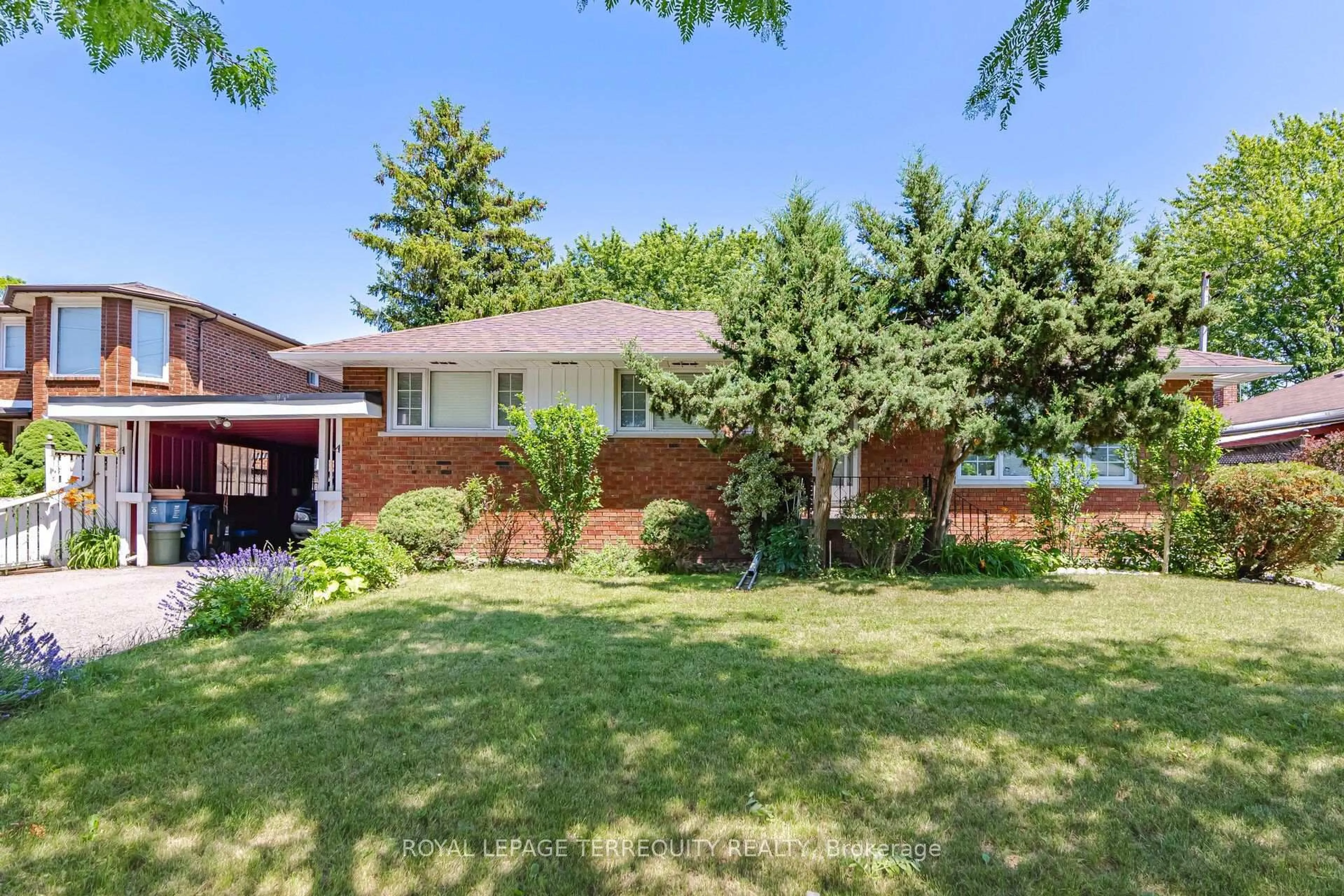 Home with brick exterior material, street for 879 Scarborough Golf Club Rd, Toronto Ontario M1G 1J6