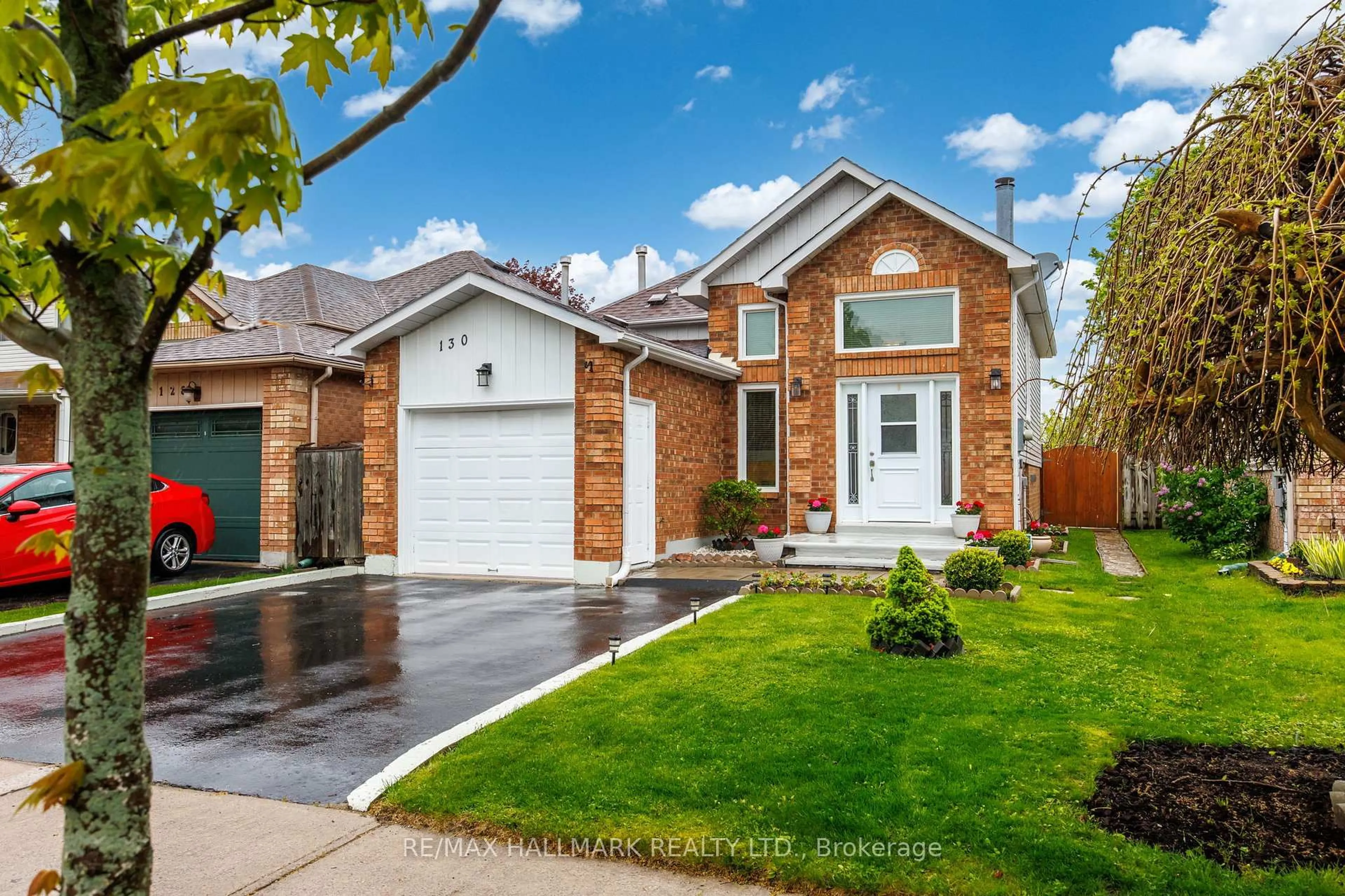 Home with brick exterior material, street for 130 Elford Dr, Clarington Ontario L1C 4S1