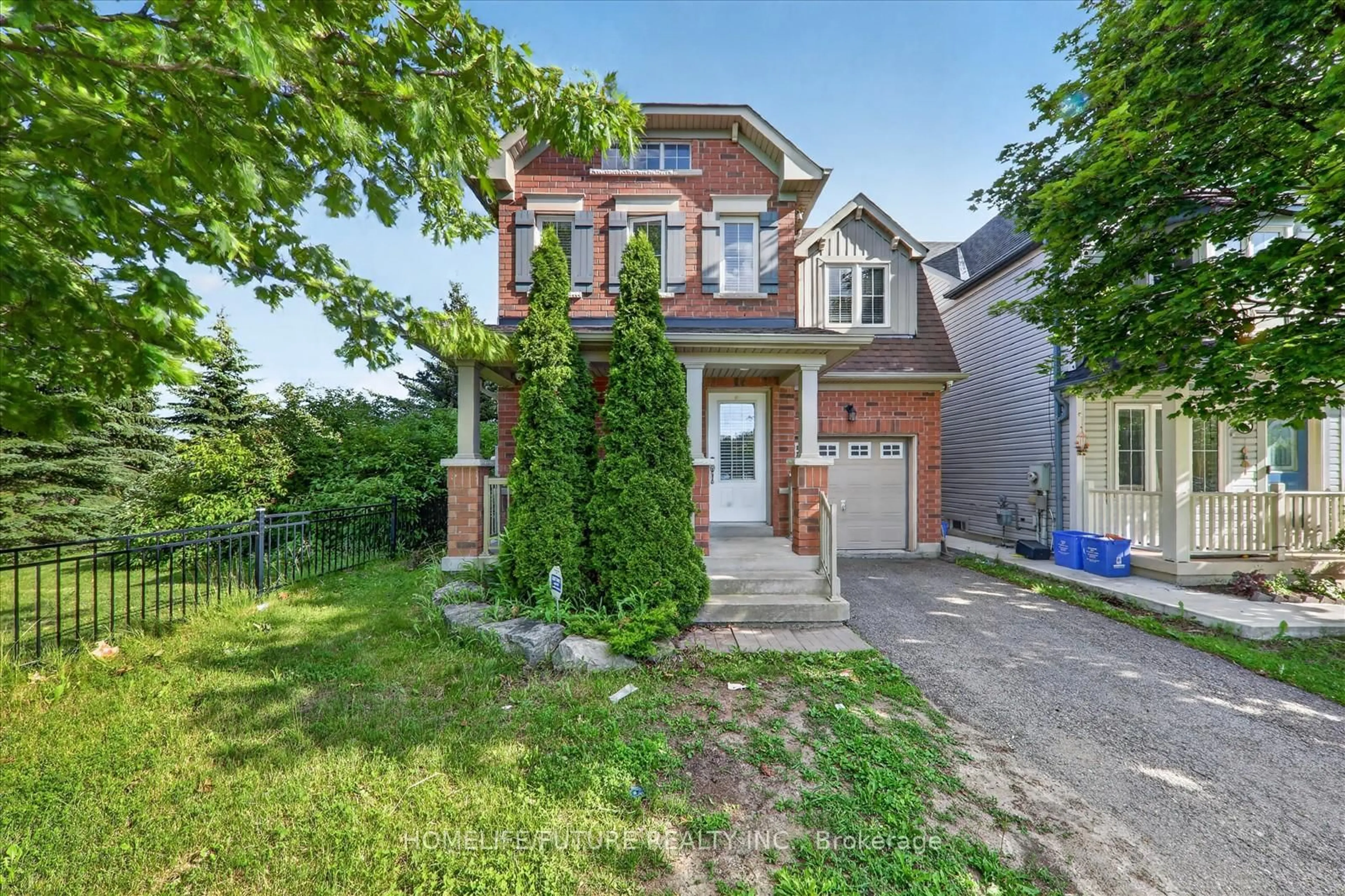 Home with brick exterior material, street for 2009 Secretariat Pl, Oshawa Ontario L1L 1C8
