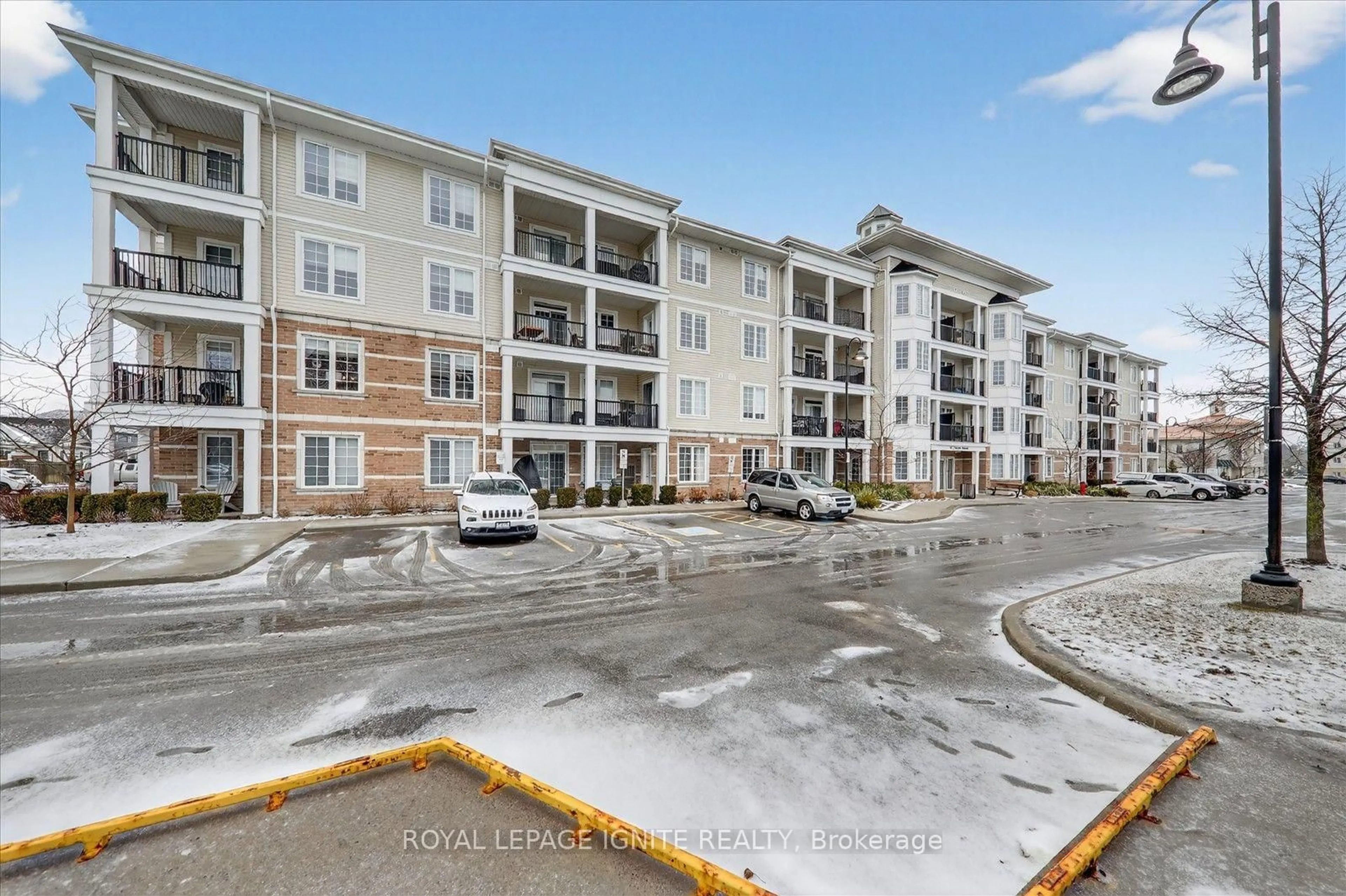 A pic from outside/outdoor area/front of a property/back of a property/a pic from drone, unknown for 65 Shipway Ave #301, Clarington Ontario L1B 0W2