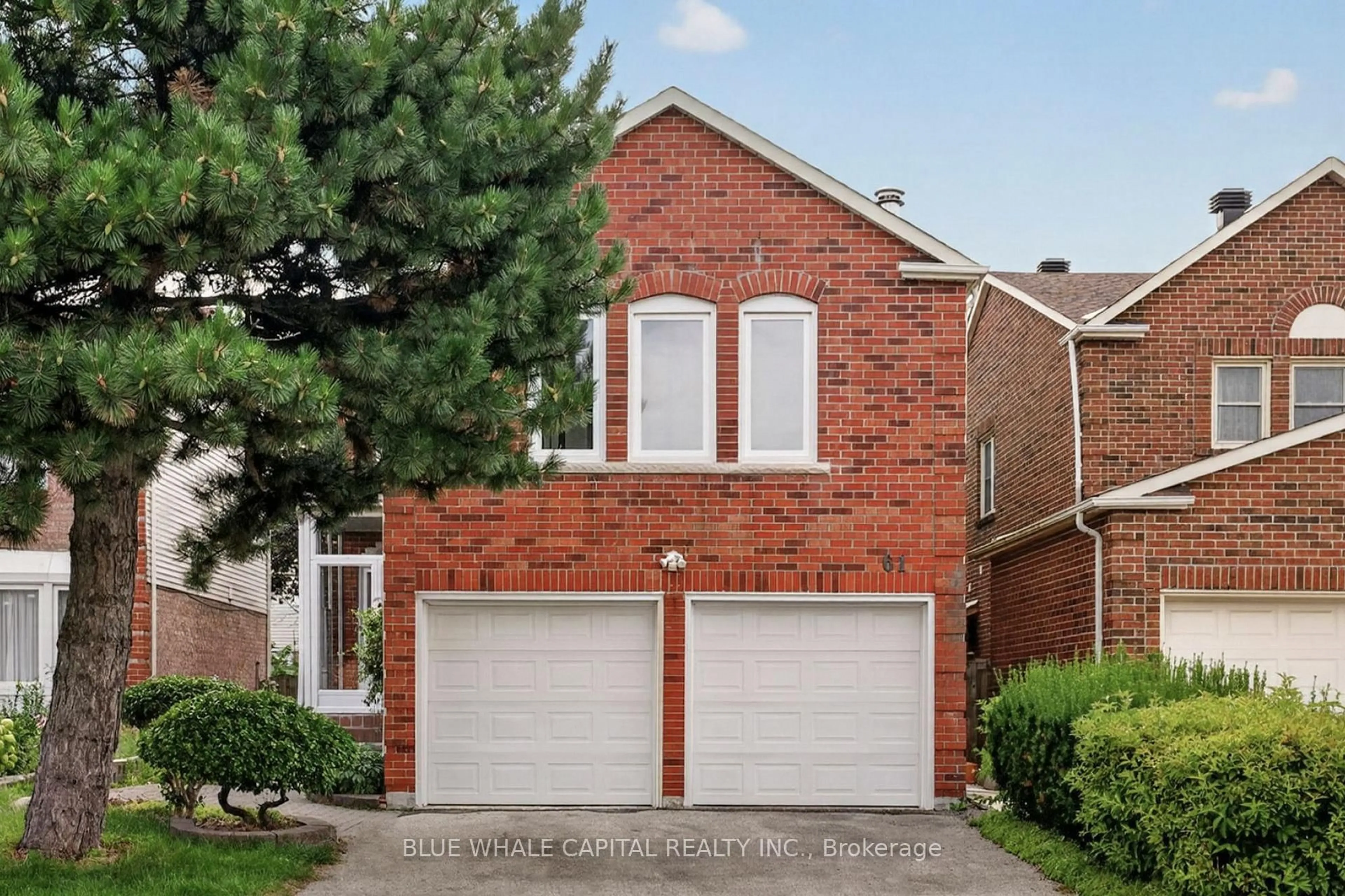 Home with brick exterior material, street for 61 Holmbush Cres, Toronto Ontario M1V 2Y8