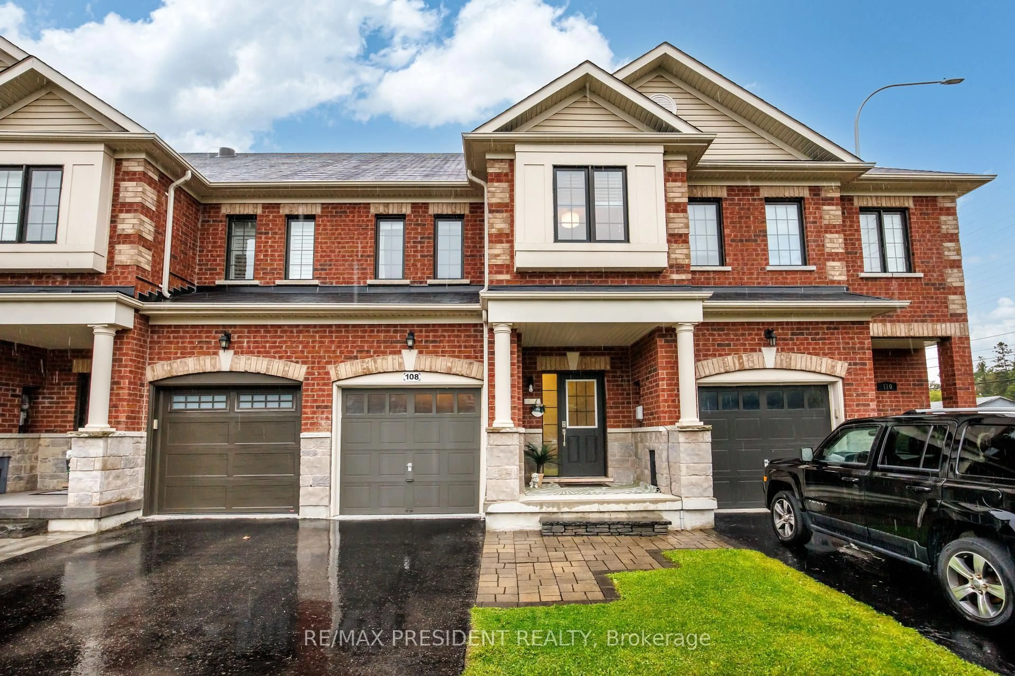 Home with brick exterior material, street for 108 underwood Dr, Whitby Ontario L1M 0K9