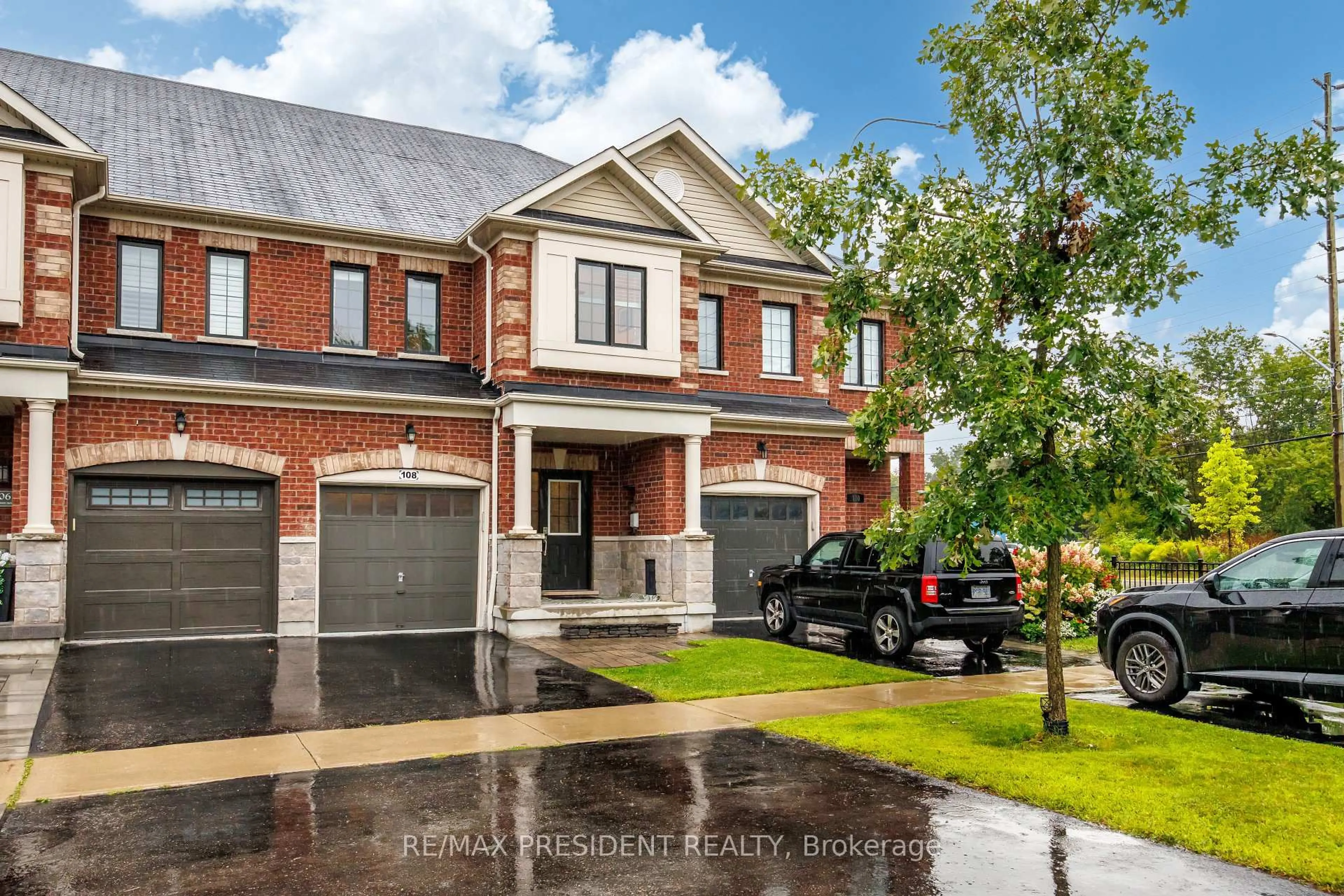 Home with brick exterior material, street for 108 underwood Dr, Whitby Ontario L1M 0K9