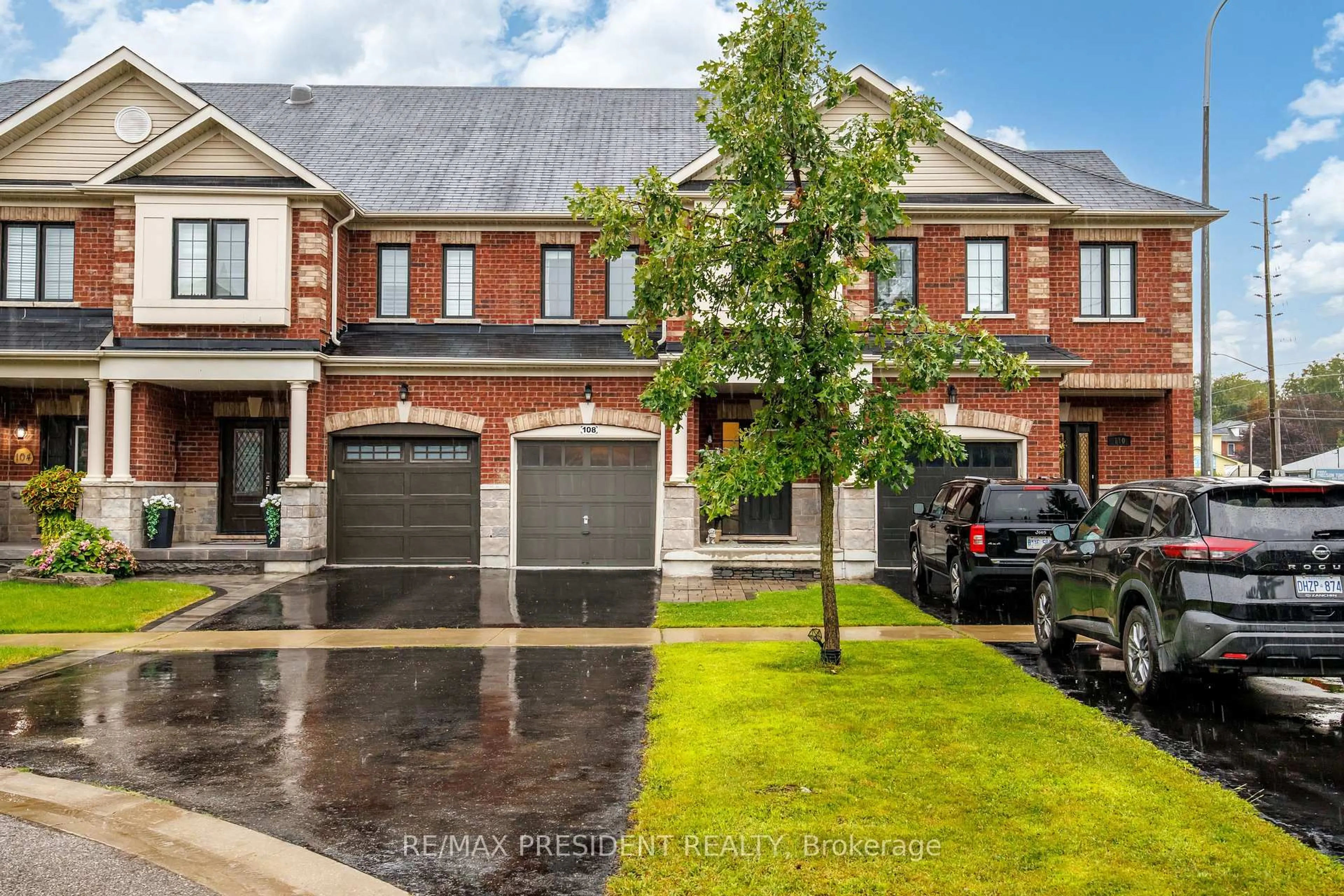 Home with brick exterior material, street for 108 underwood Dr, Whitby Ontario L1M 0K9