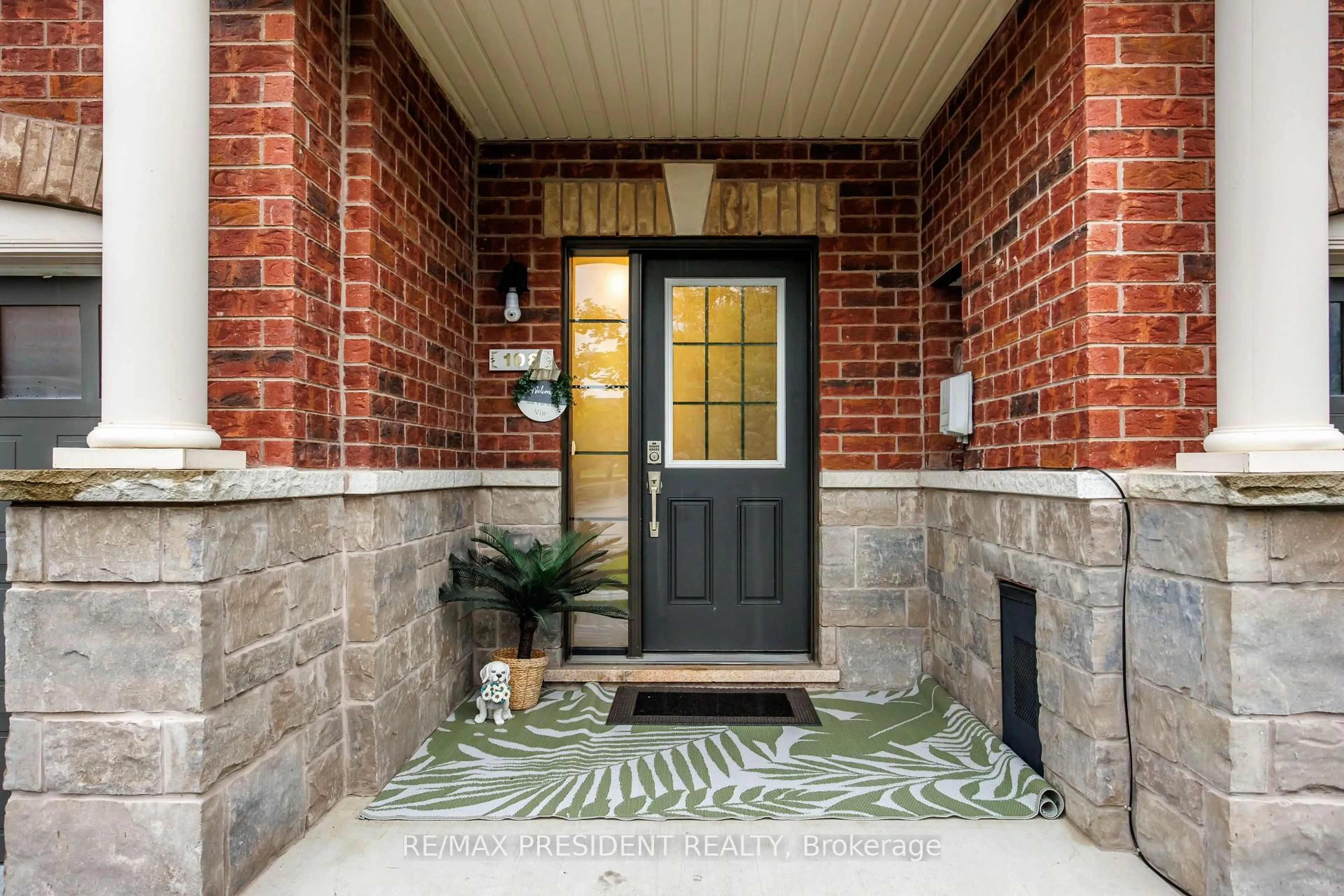 Home with brick exterior material, street for 108 underwood Dr, Whitby Ontario L1M 0K9