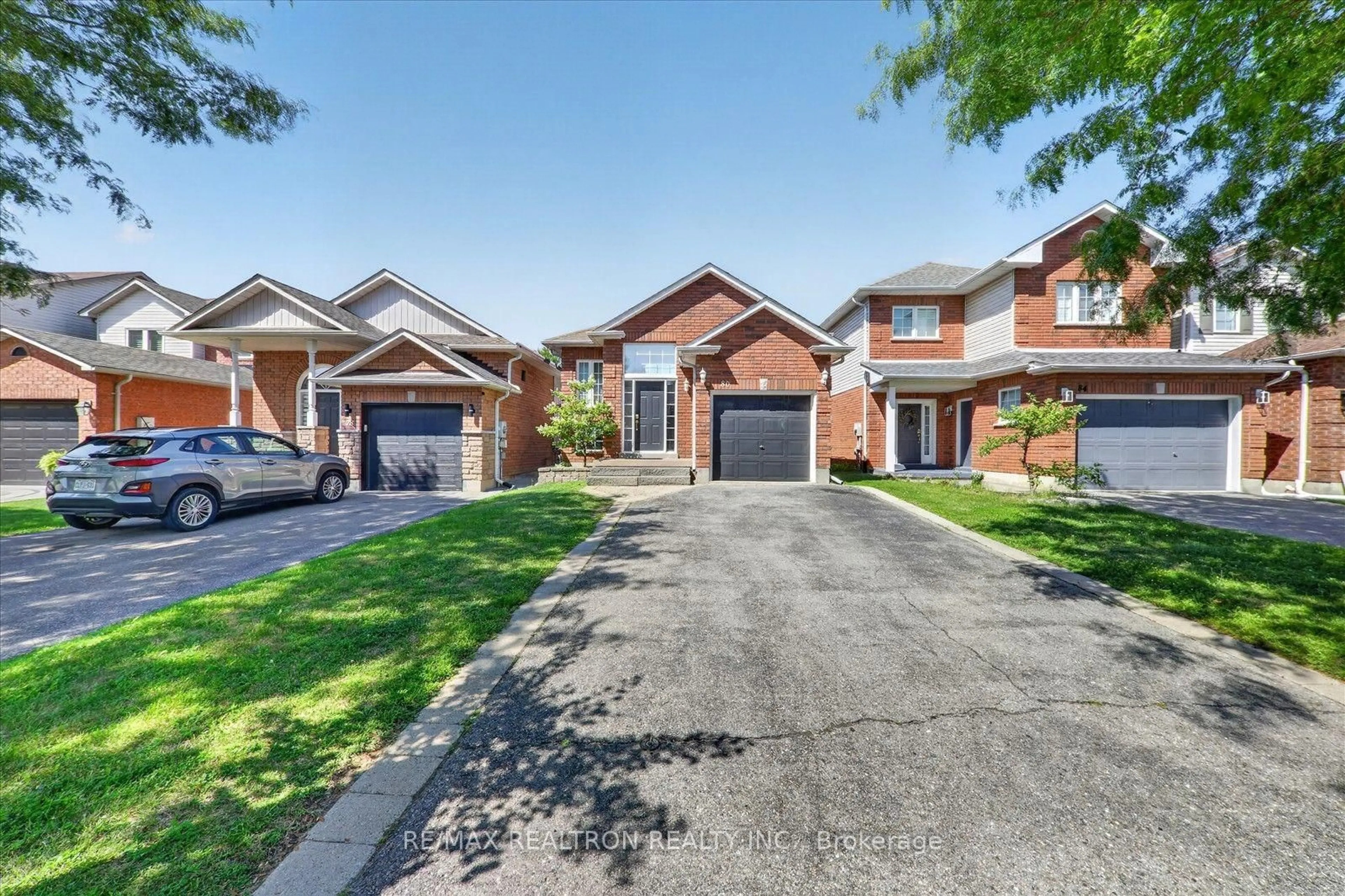 Home with brick exterior material, street for 80 Cecil Found Cres, Clarington Ontario L1E 3E7
