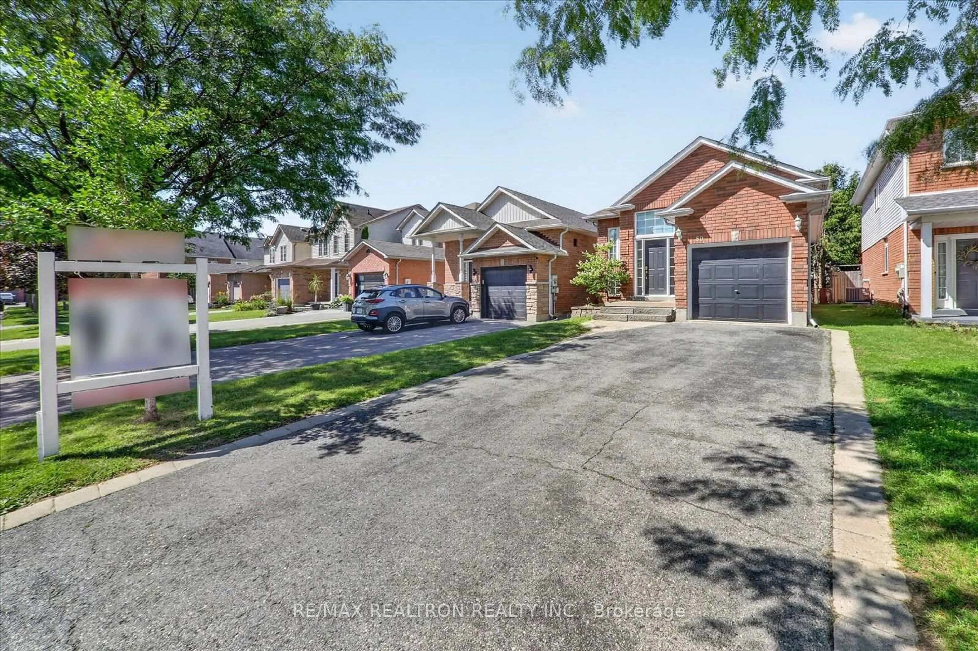 Home with brick exterior material, street for 80 Cecil Found Cres, Clarington Ontario L1E 3E7