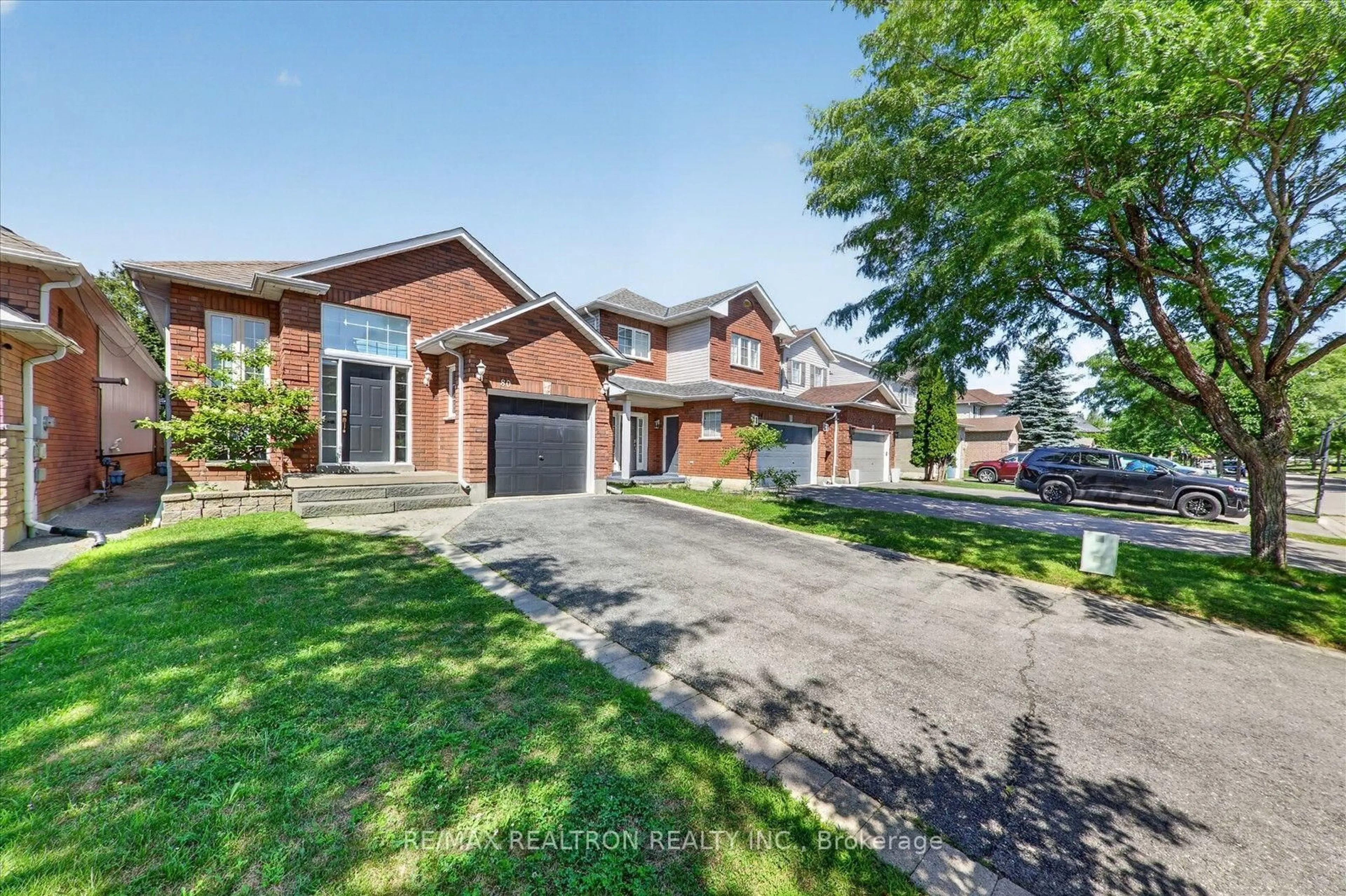 Home with brick exterior material, street for 80 Cecil Found Cres, Clarington Ontario L1E 3E7