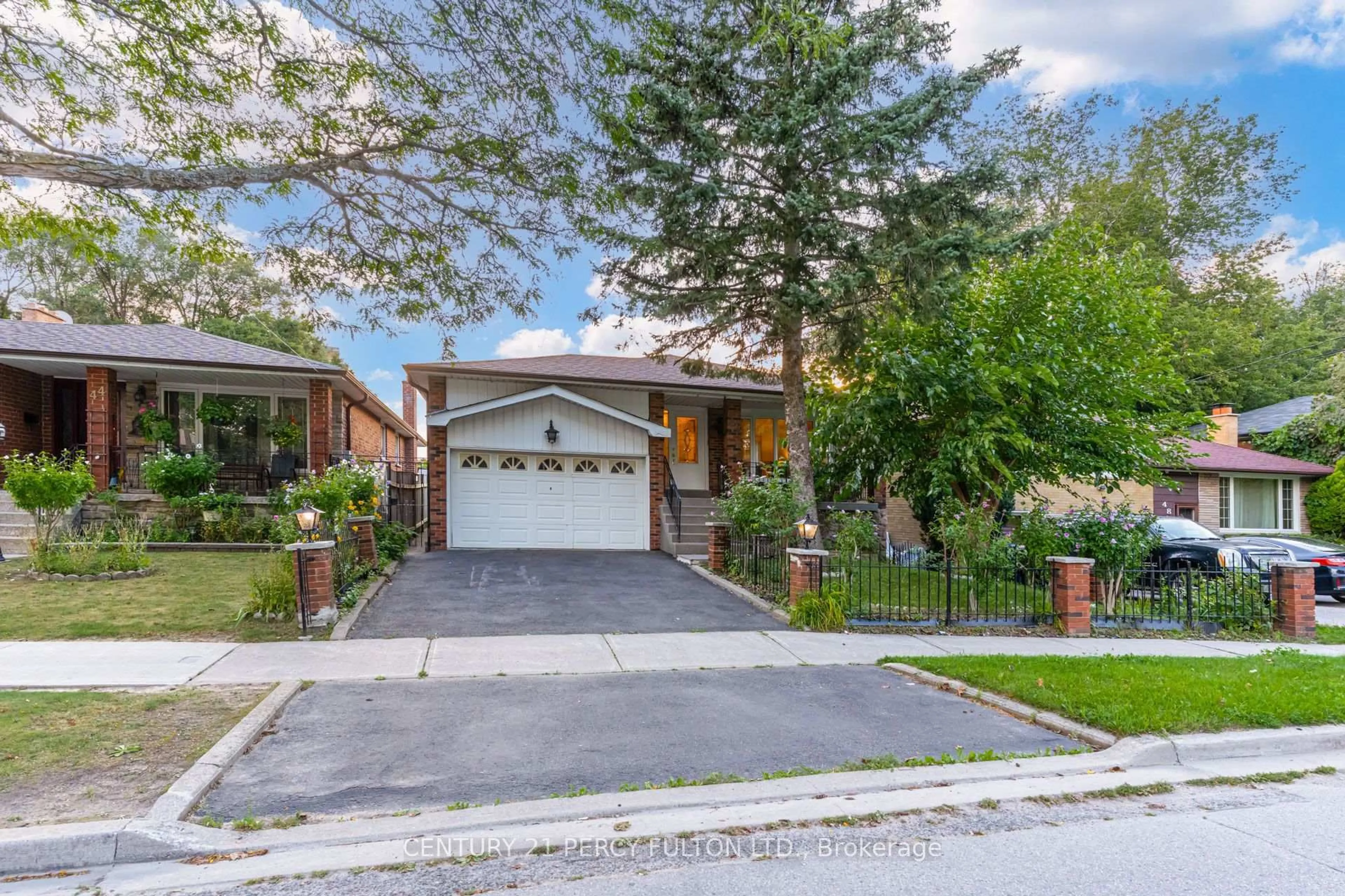 Home with brick exterior material, street for 46 Cedar Dr, Toronto Ontario M1J 3E8