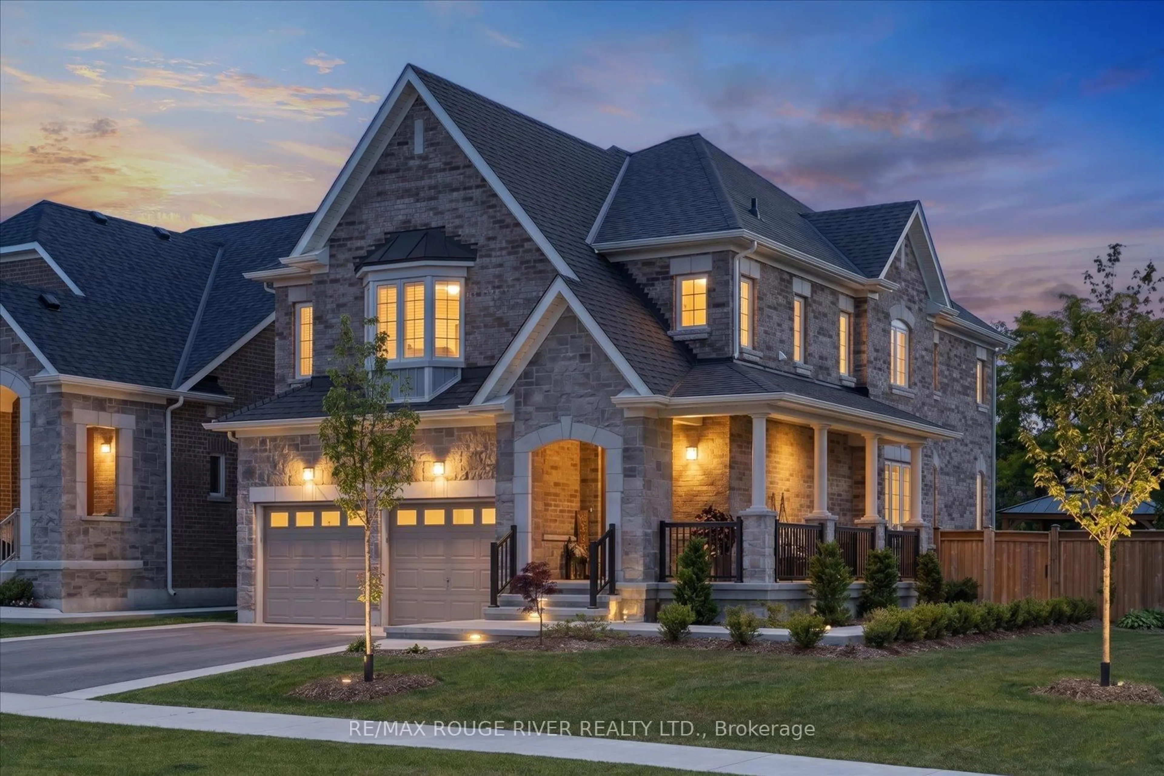 Home with brick exterior material, street for 3 Burnham Crt, Scugog Ontario L9L 0B2