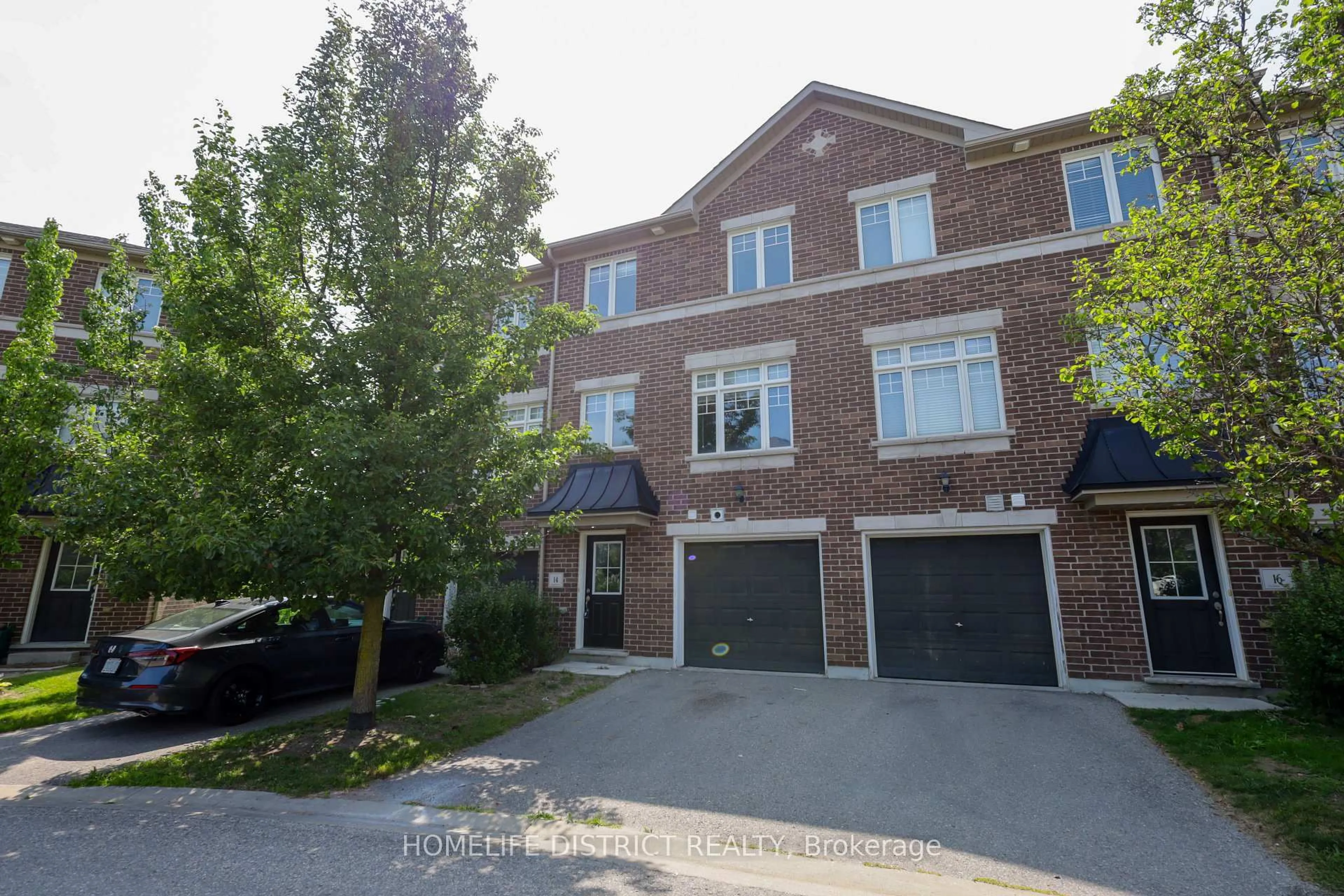 Home with brick exterior material, street for 14 Katerson Lane, Clarington Ontario L1E 0E9