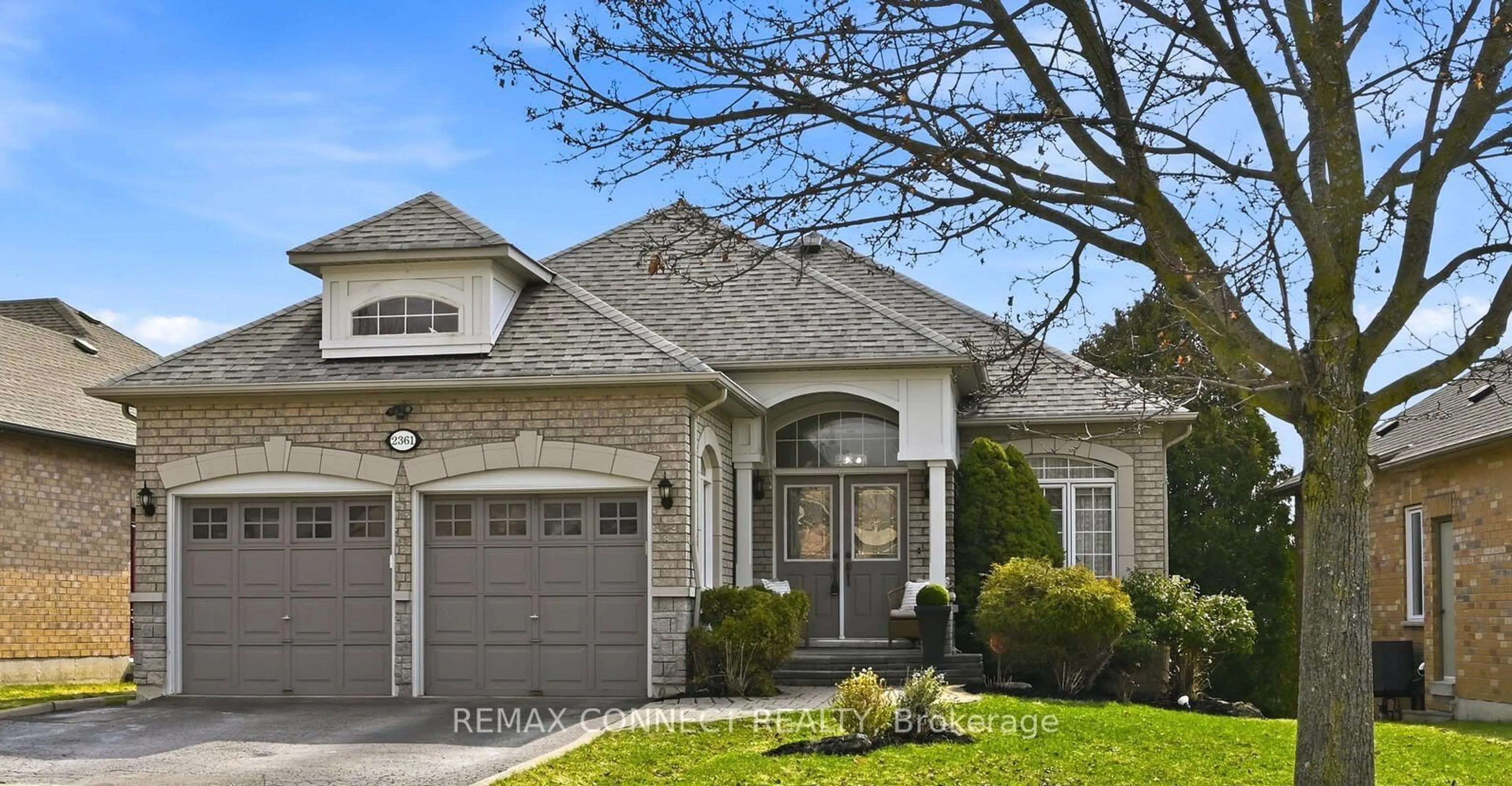 Home with brick exterior material, street for 2361 Southcott Rd, Pickering Ontario L1X 2T3