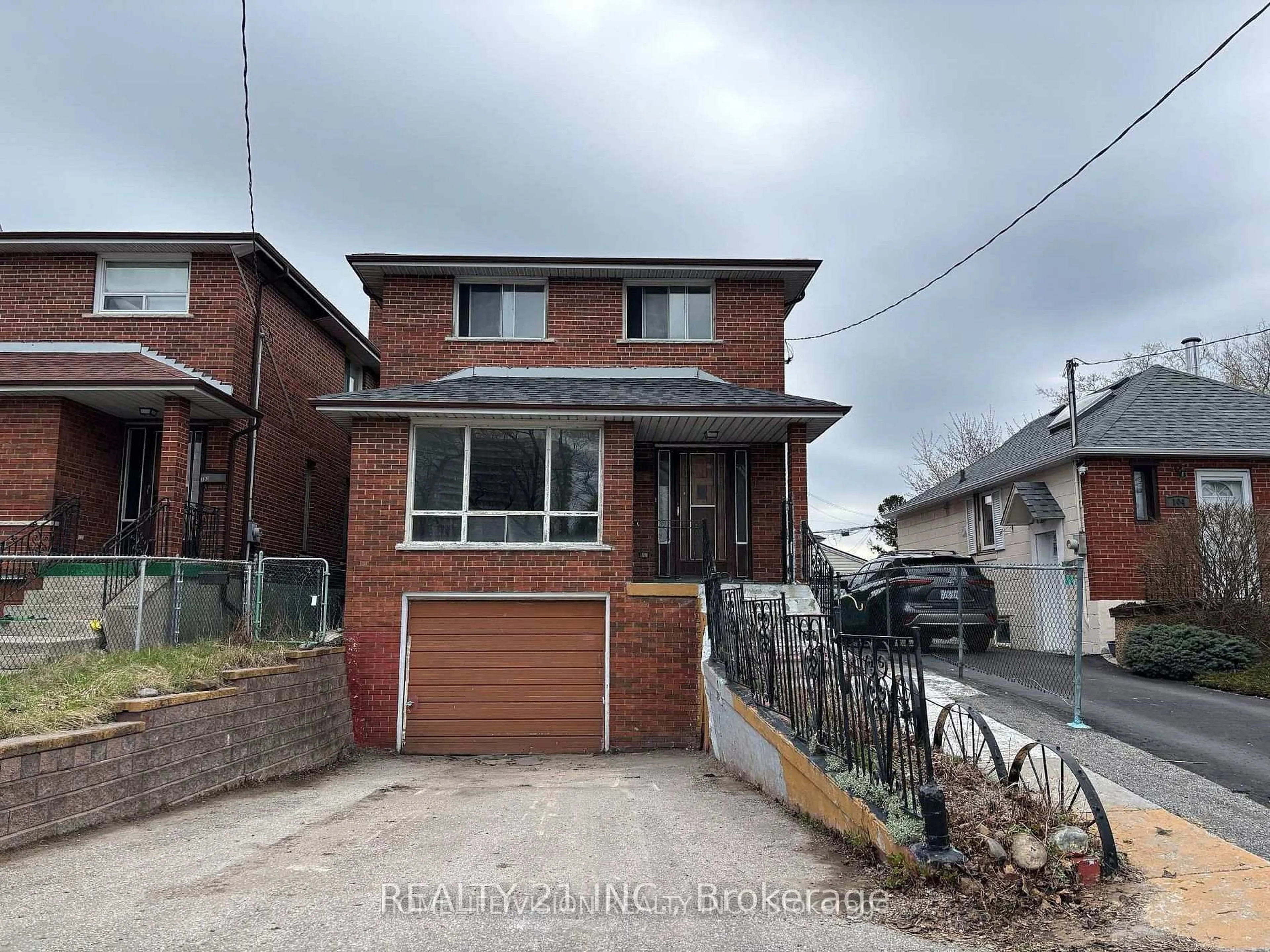 Home with brick exterior material, street for 102 Magnolia Ave, Toronto Ontario M1K 3K6