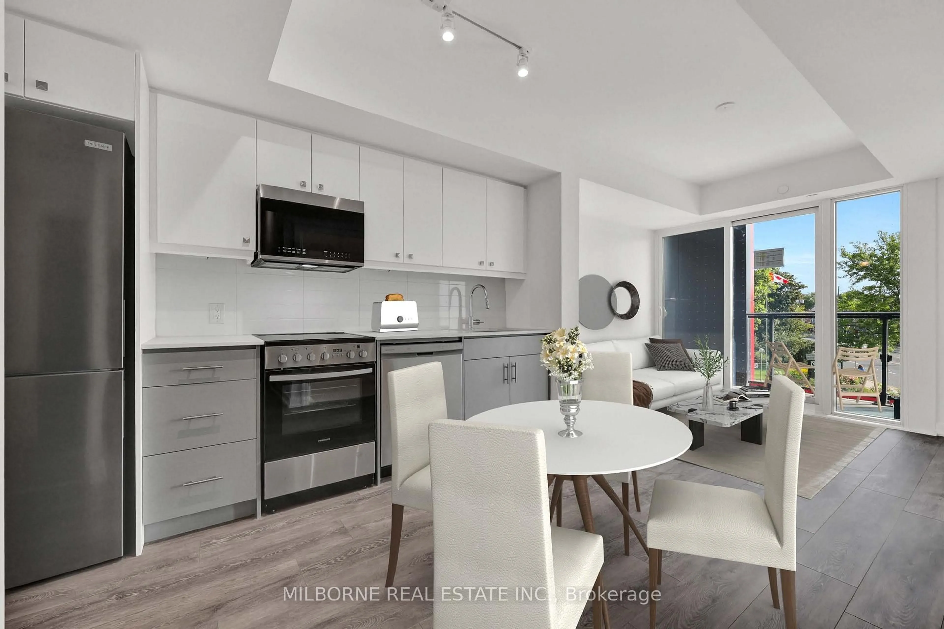 Open concept kitchen, unknown for 2 Manderley Dr #317, Toronto Ontario M1N 0C7