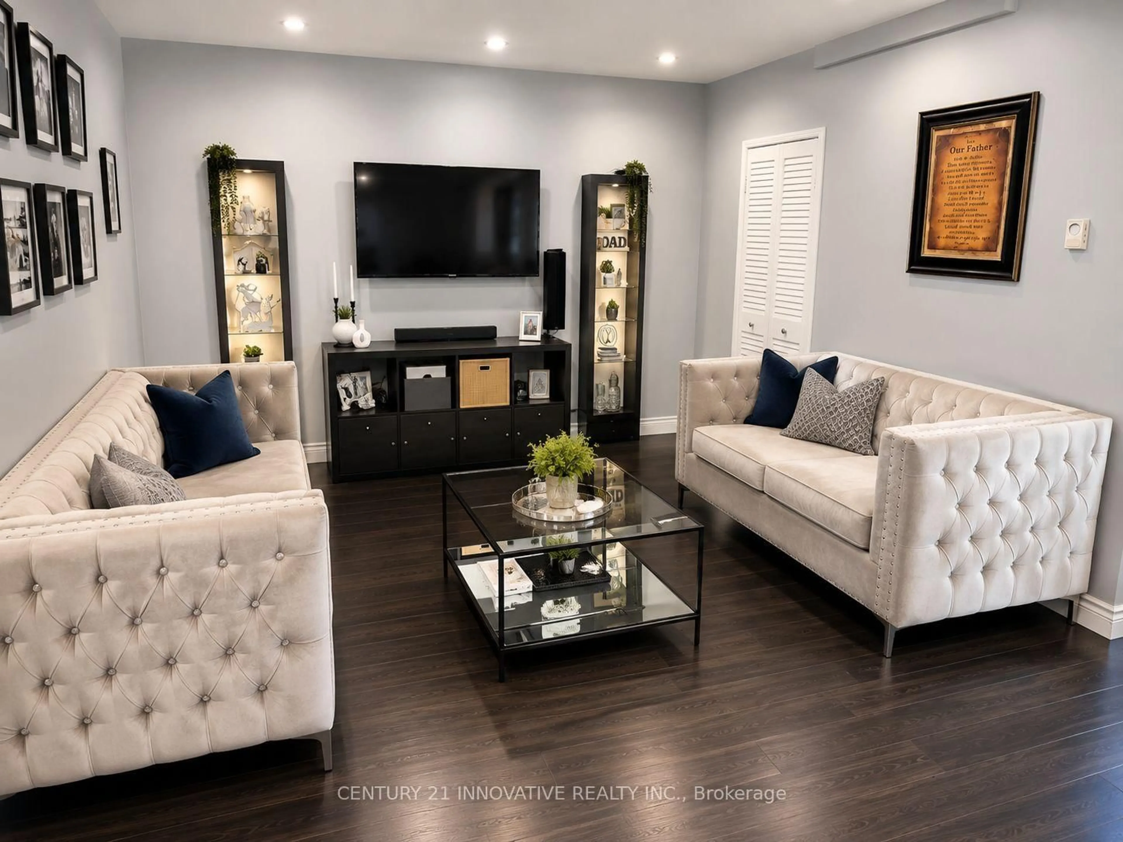 Living room with furniture, unknown for 1 Massey Sq #609, Toronto Ontario M4C 5L4