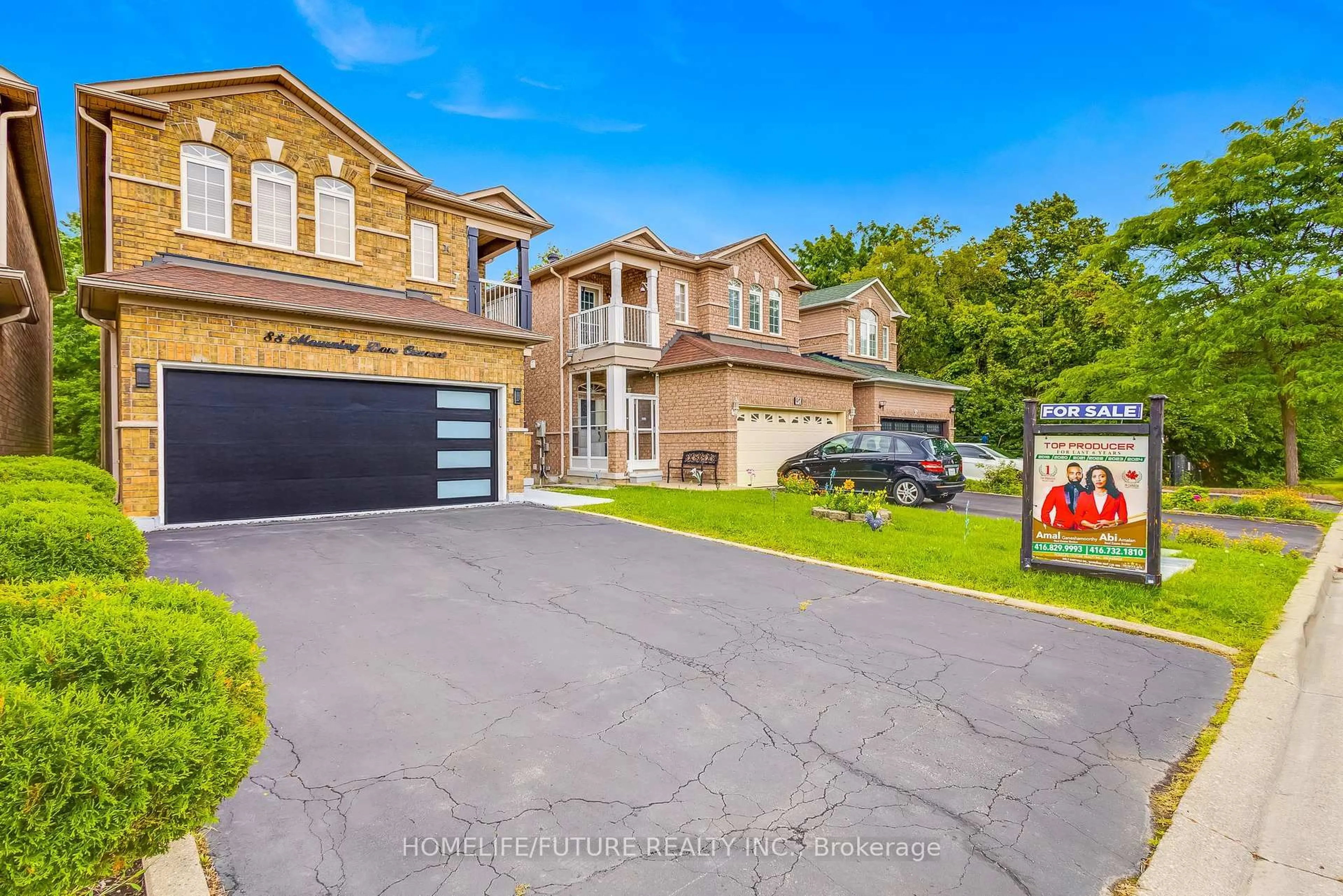 Home with brick exterior material, street for 88 Mourning Dove Cres, Toronto Ontario M1B 6A8