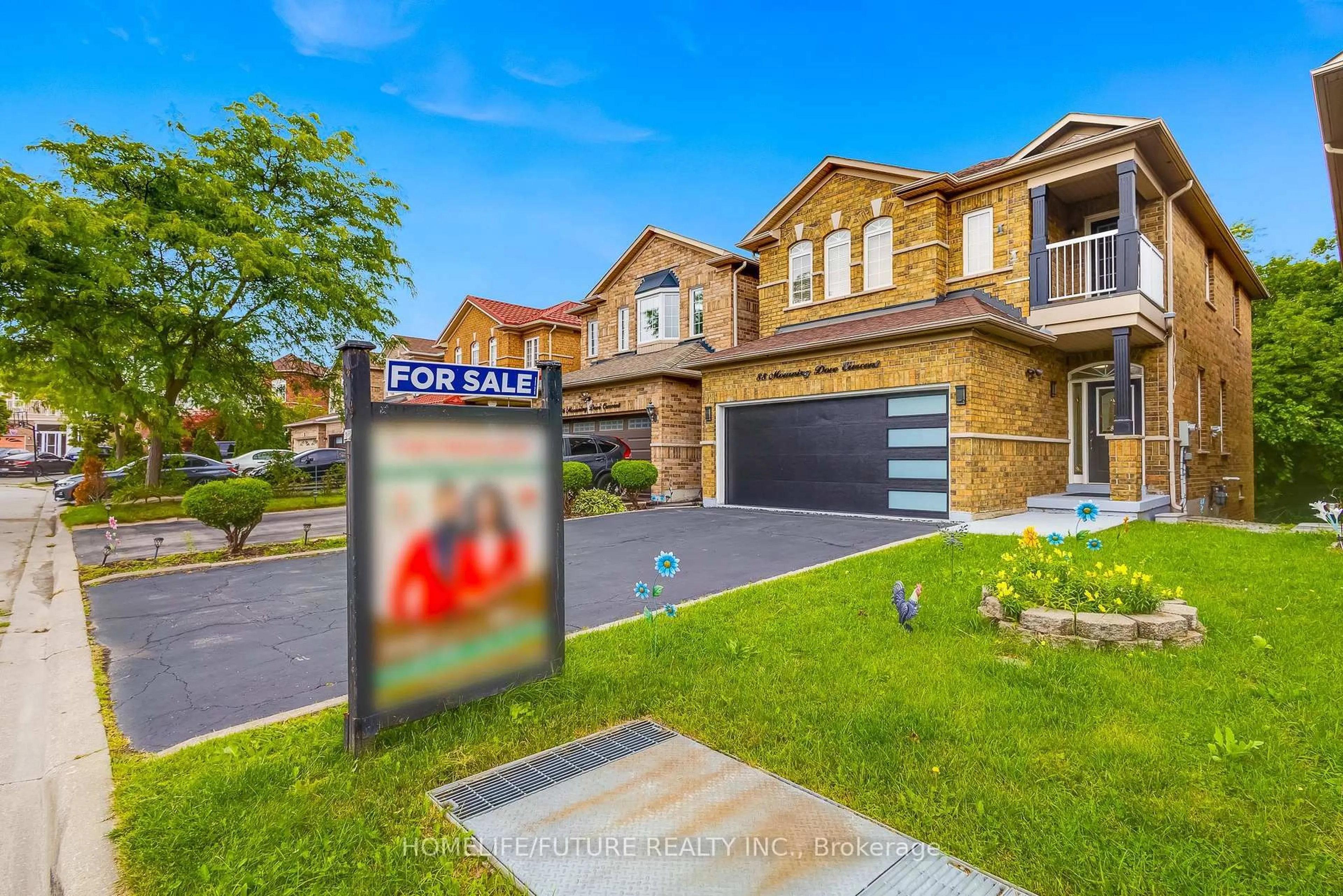Home with brick exterior material, street for 88 Mourning Dove Cres, Toronto Ontario M1B 6A8
