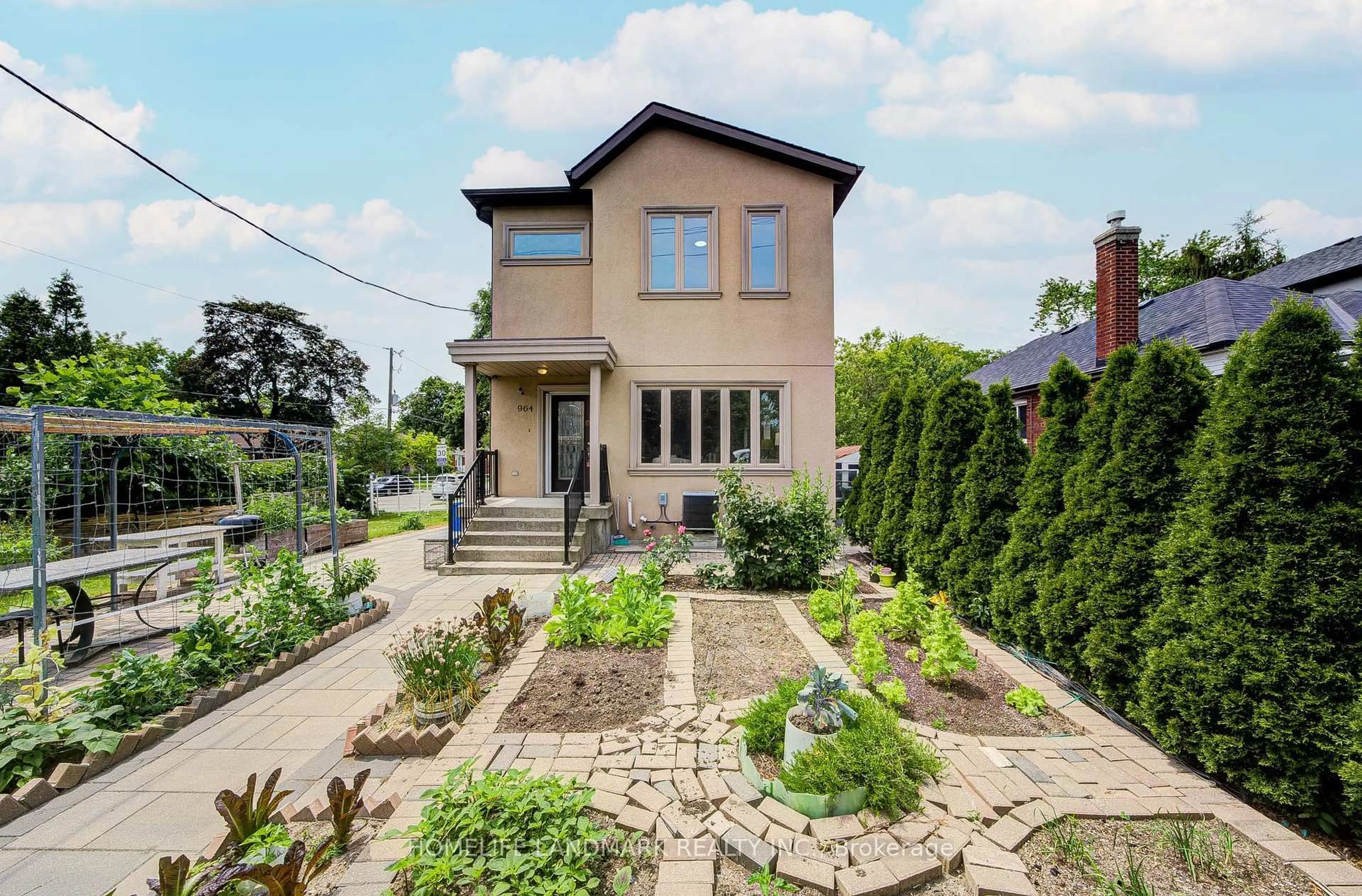 Home with brick exterior material, street for 964 Pharmacy Ave, Toronto Ontario M1R 2G6