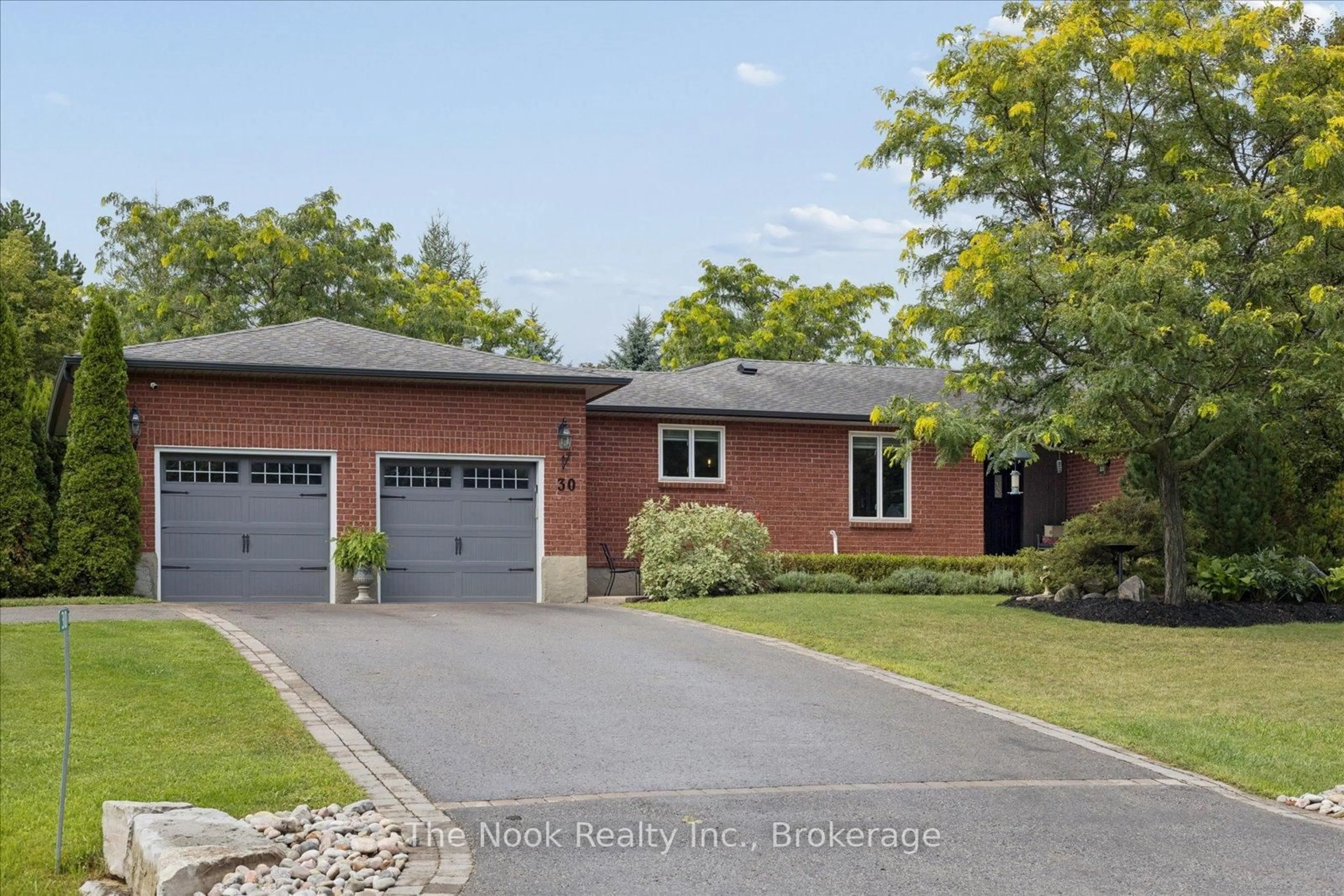 Home with brick exterior material, street for 30 Potters Lane, Clarington Ontario L0B 1J0