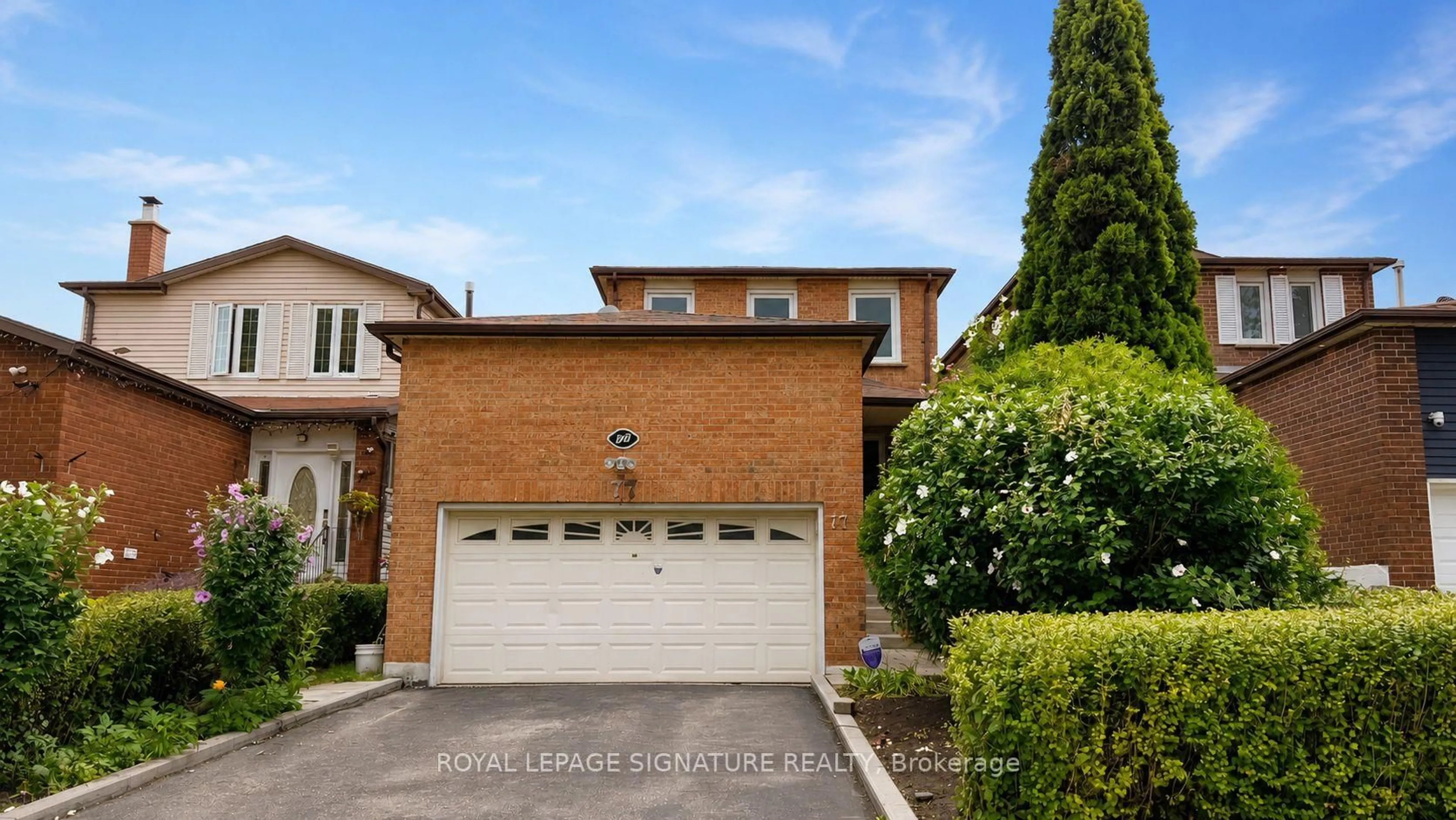 Home with brick exterior material, street for 77 Brimstone Cres, Toronto Ontario M1V 3C8