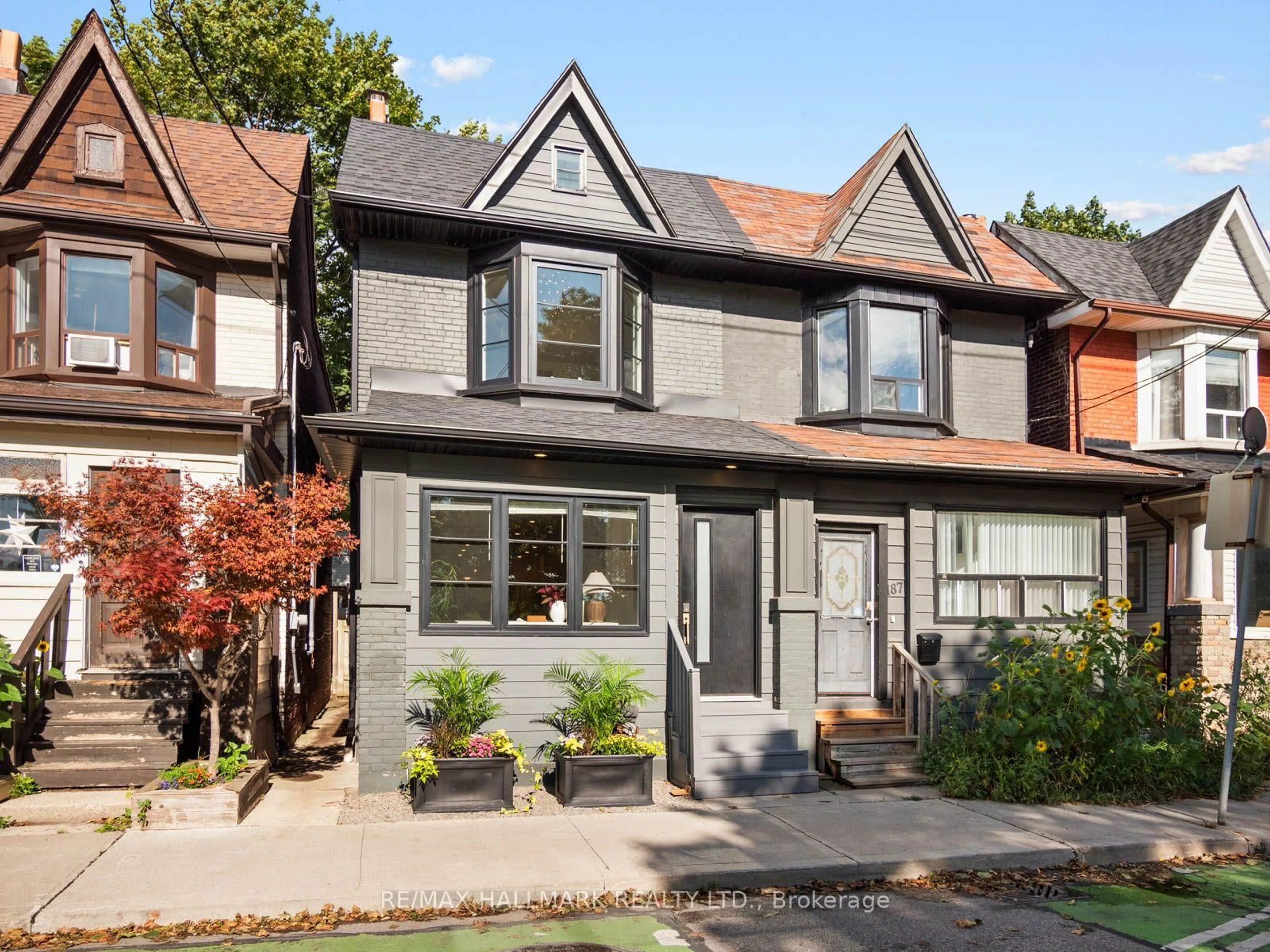 Home with brick exterior material, street for 189 Greenwood Ave, Toronto Ontario M4L 2P8