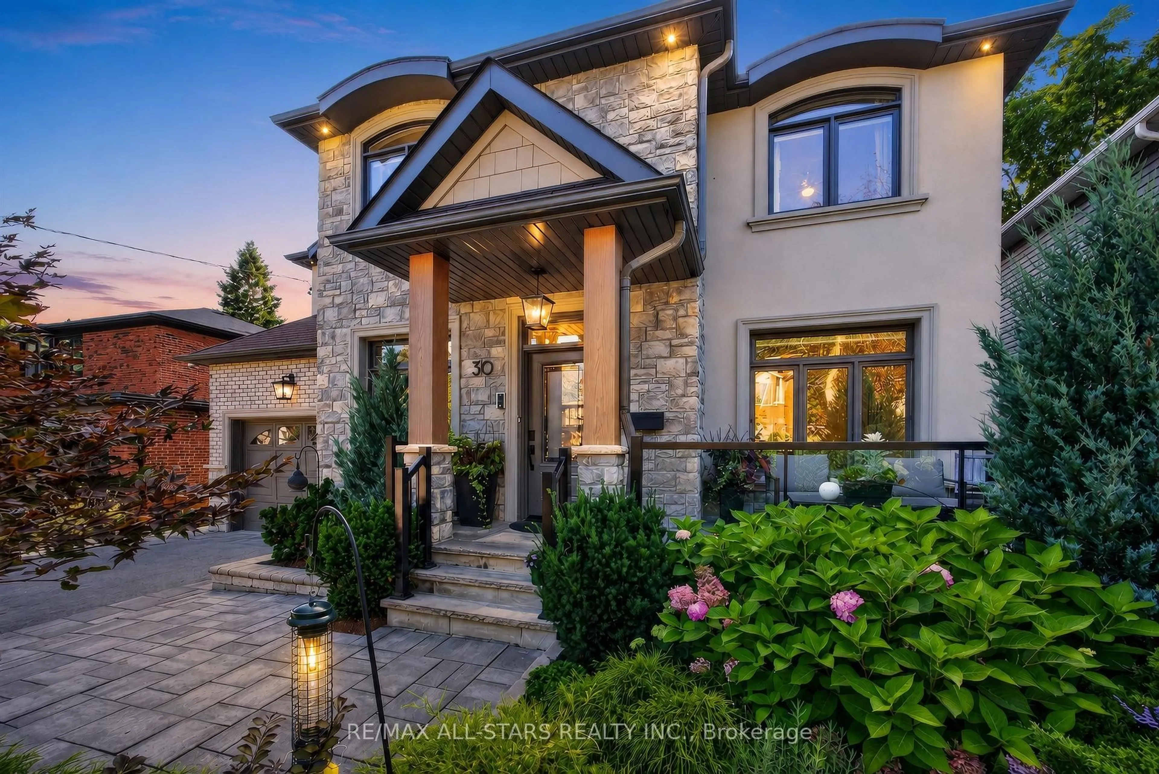 Home with brick exterior material, street for 30 St Quentin Ave, Toronto Ontario M1M 2M8