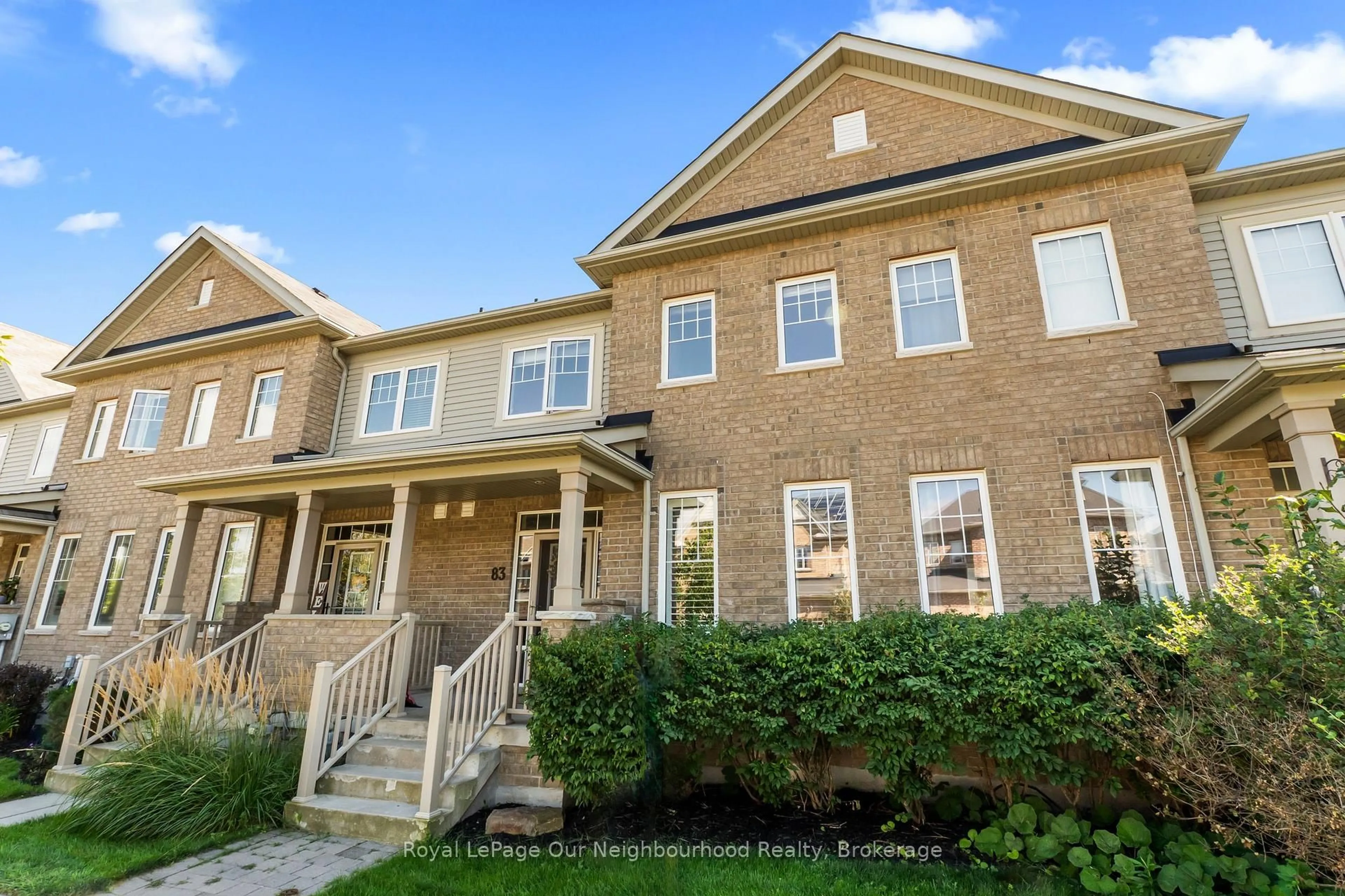 Home with brick exterior material, street for 83 Ted Miller Cres, Clarington Ontario L1C 0M4