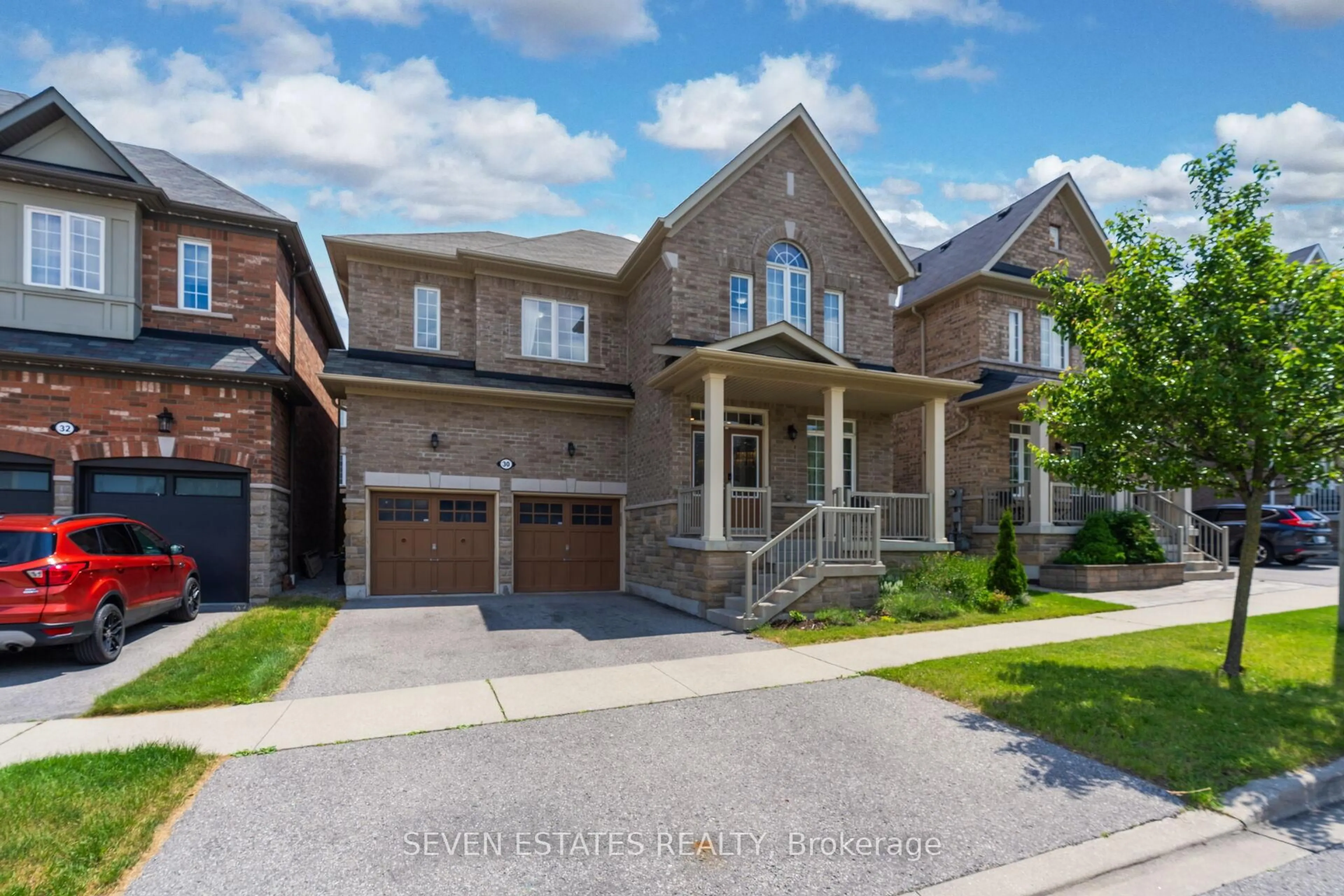 Home with brick exterior material, street for 30 Sheldon Dr, Ajax Ontario L1T 0L9