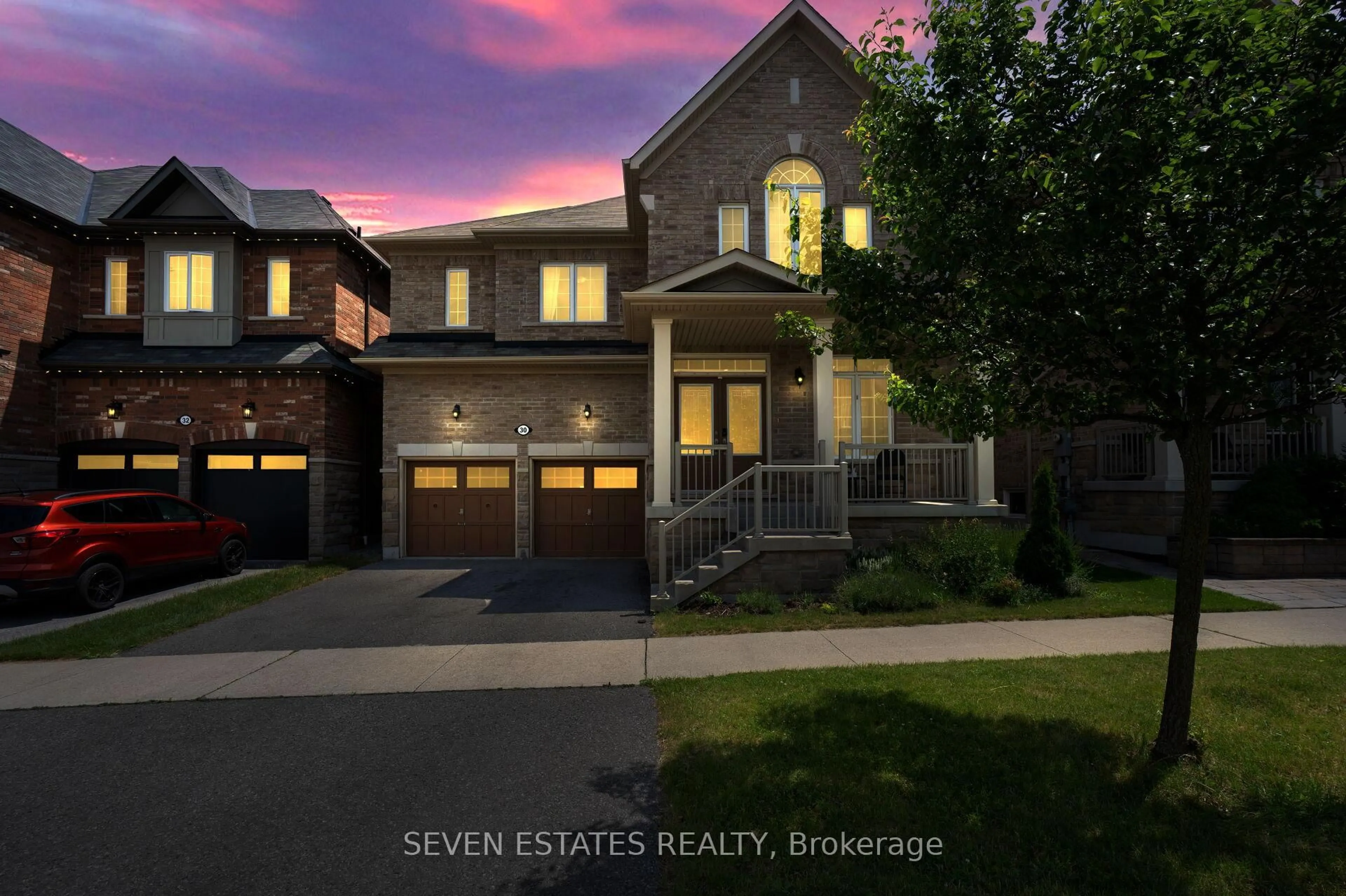 Home with brick exterior material, street for 30 Sheldon Dr, Ajax Ontario L1T 0L9