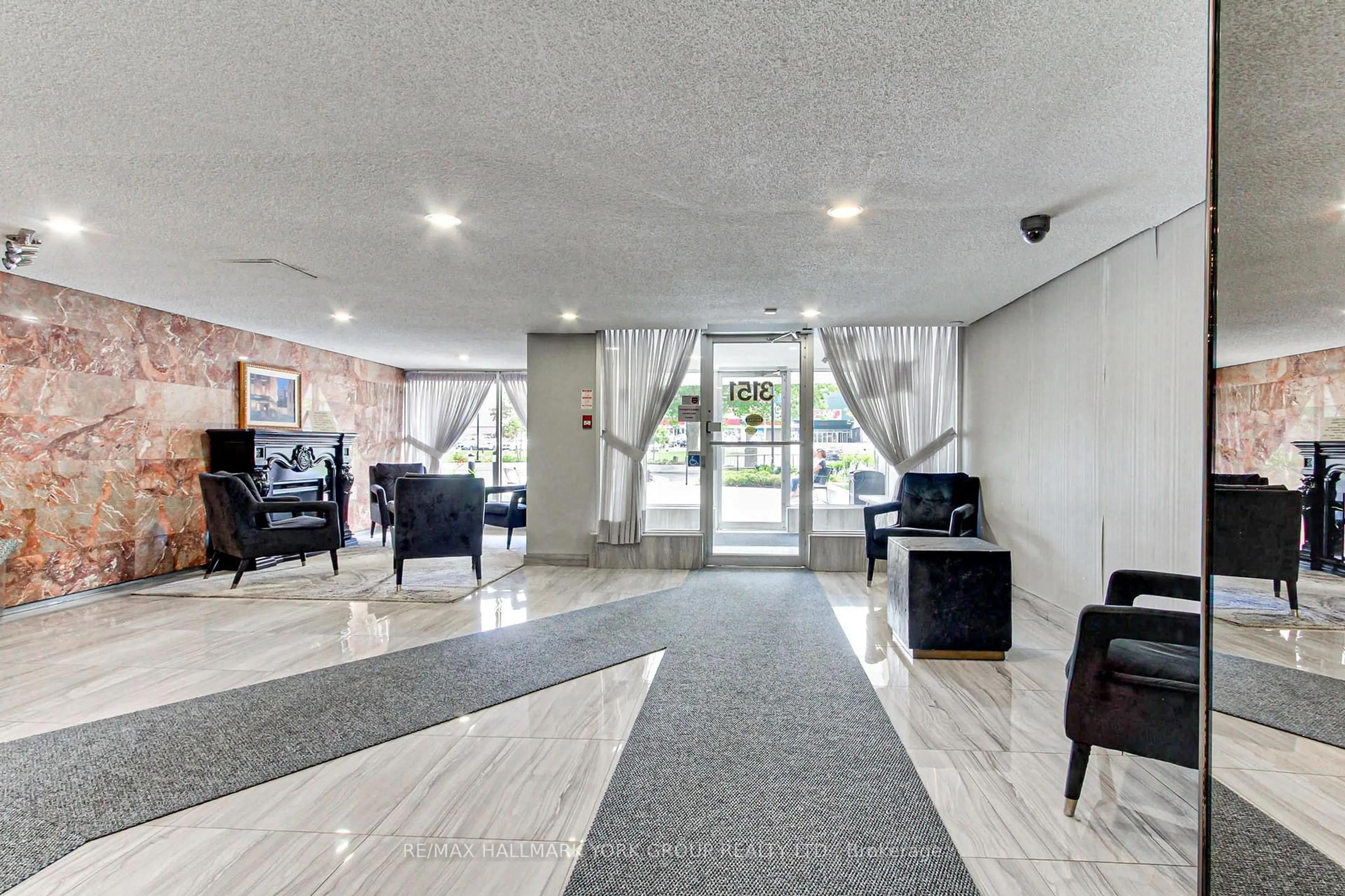 Lobby for 3151 Bridletowne Circ #2208, Toronto Ontario M1W 2T1