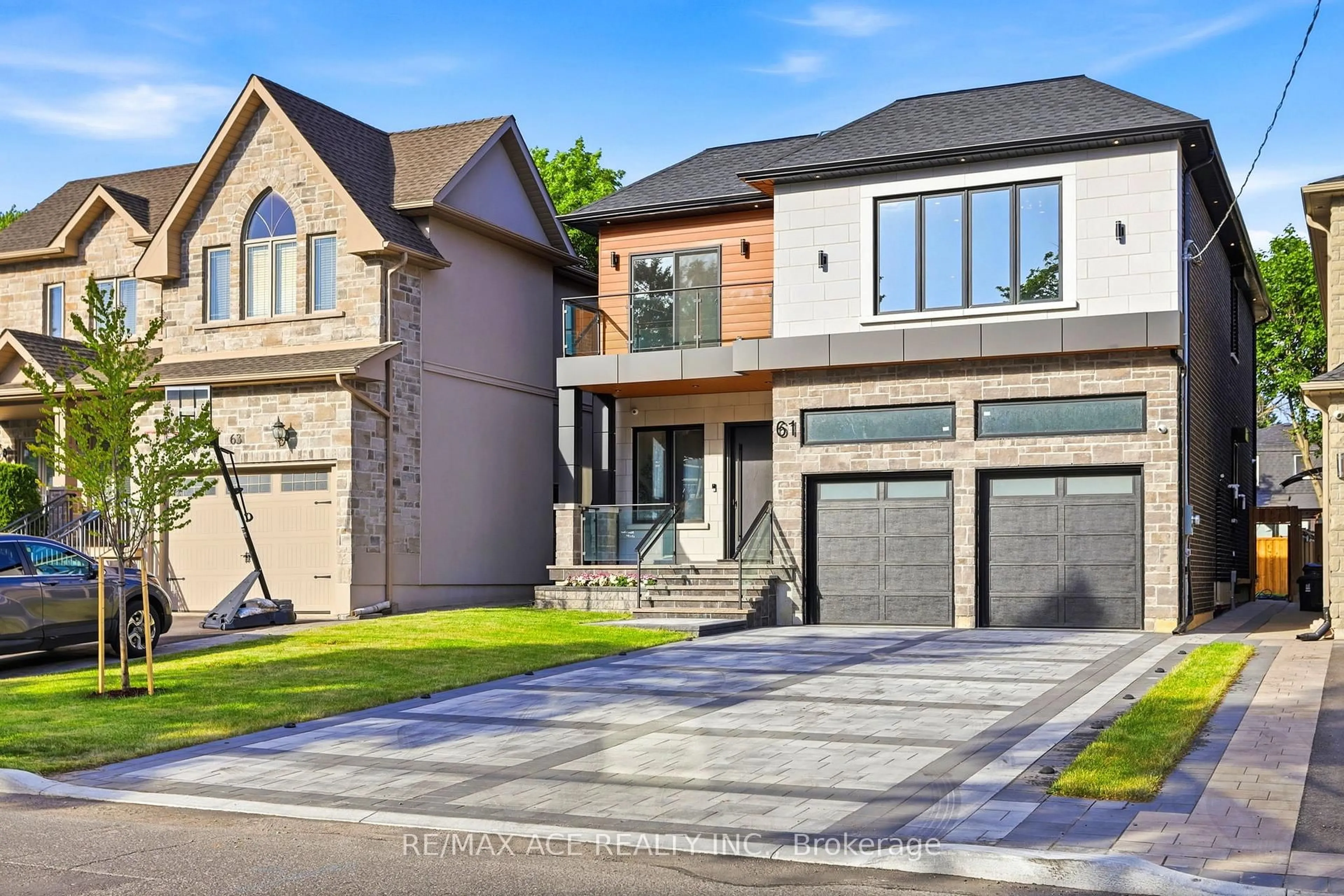 Home with brick exterior material, street for 61 Harewood Ave, Toronto Ontario M1M 2R4