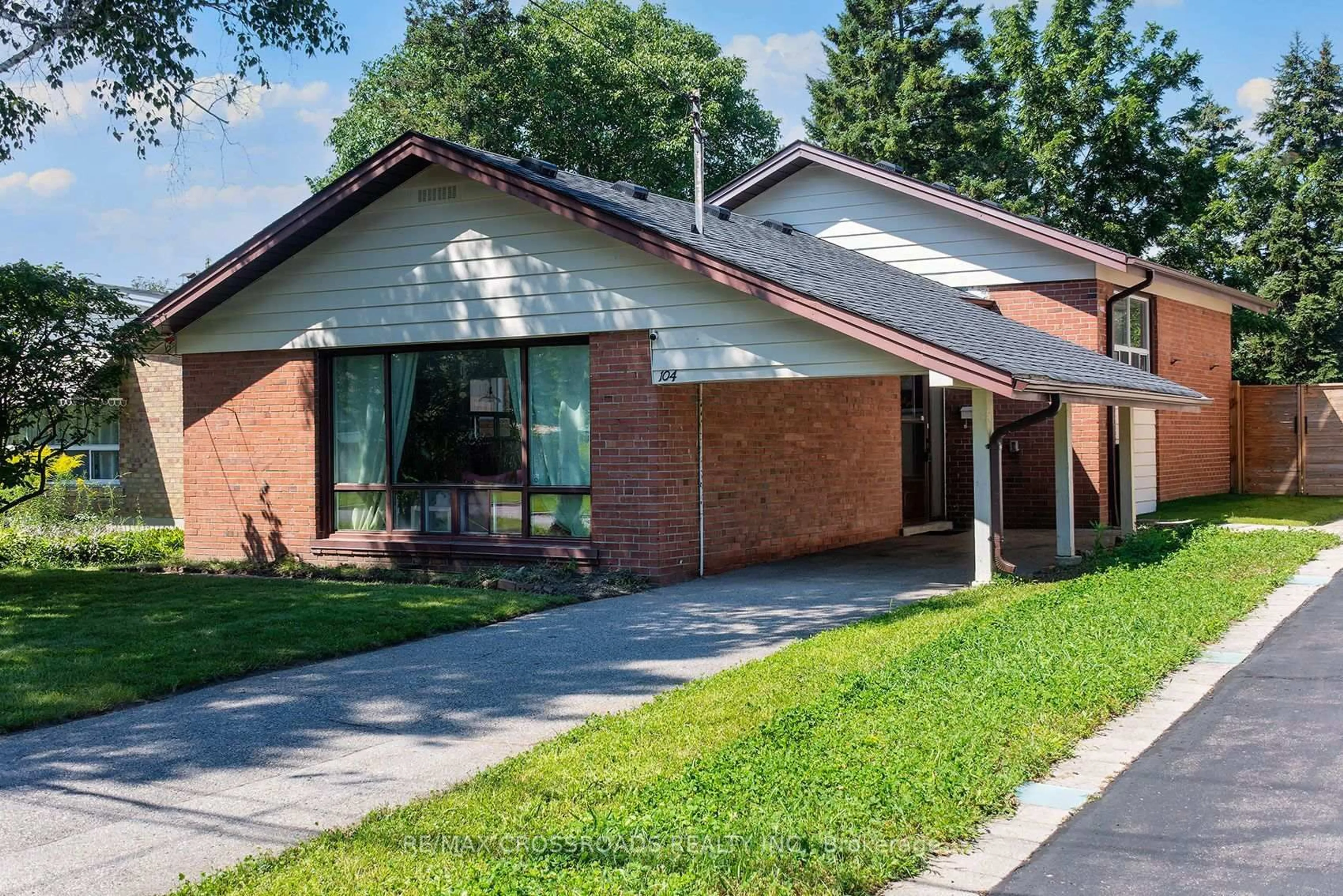 Home with brick exterior material, street for 104 Haileybury Dr, Toronto Ontario M1K 4X5
