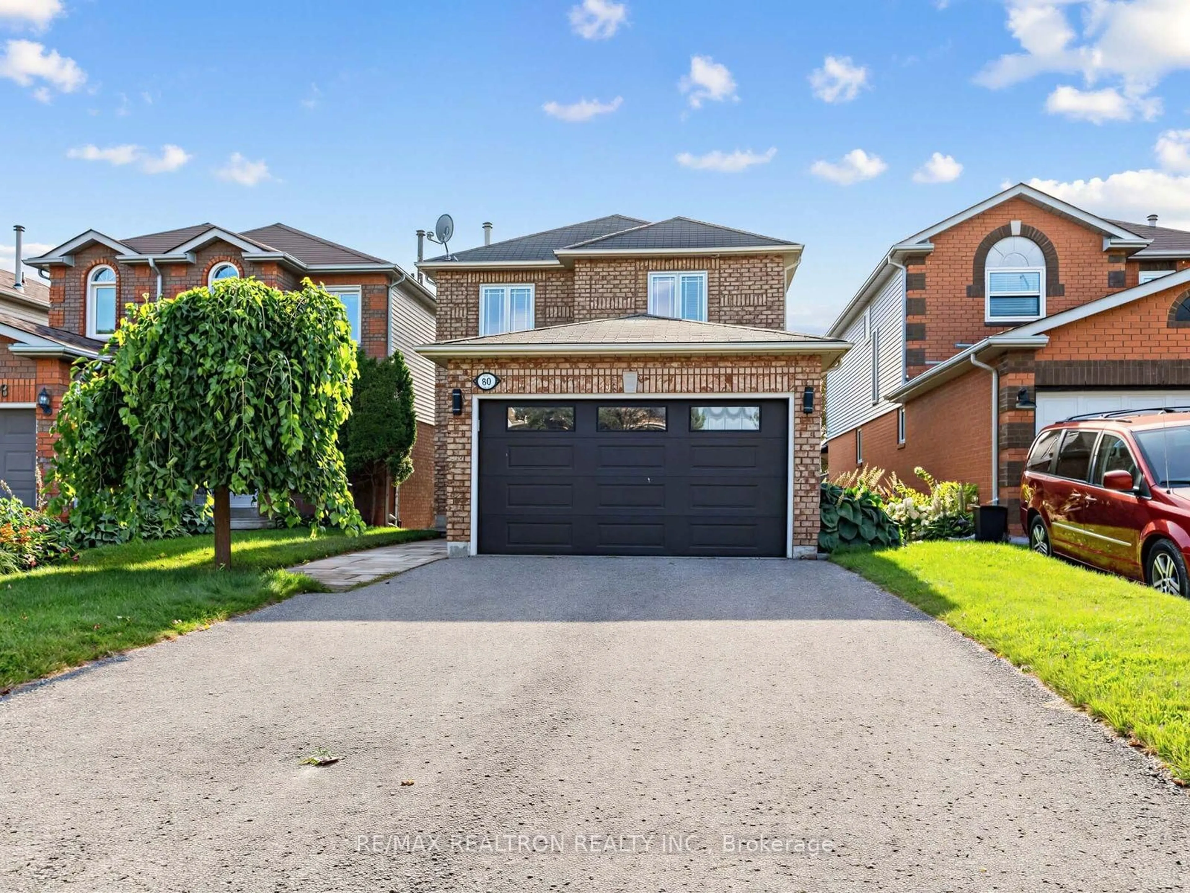 Home with brick exterior material, street for 80 Oke Rd, Clarington Ontario L1E 2V2