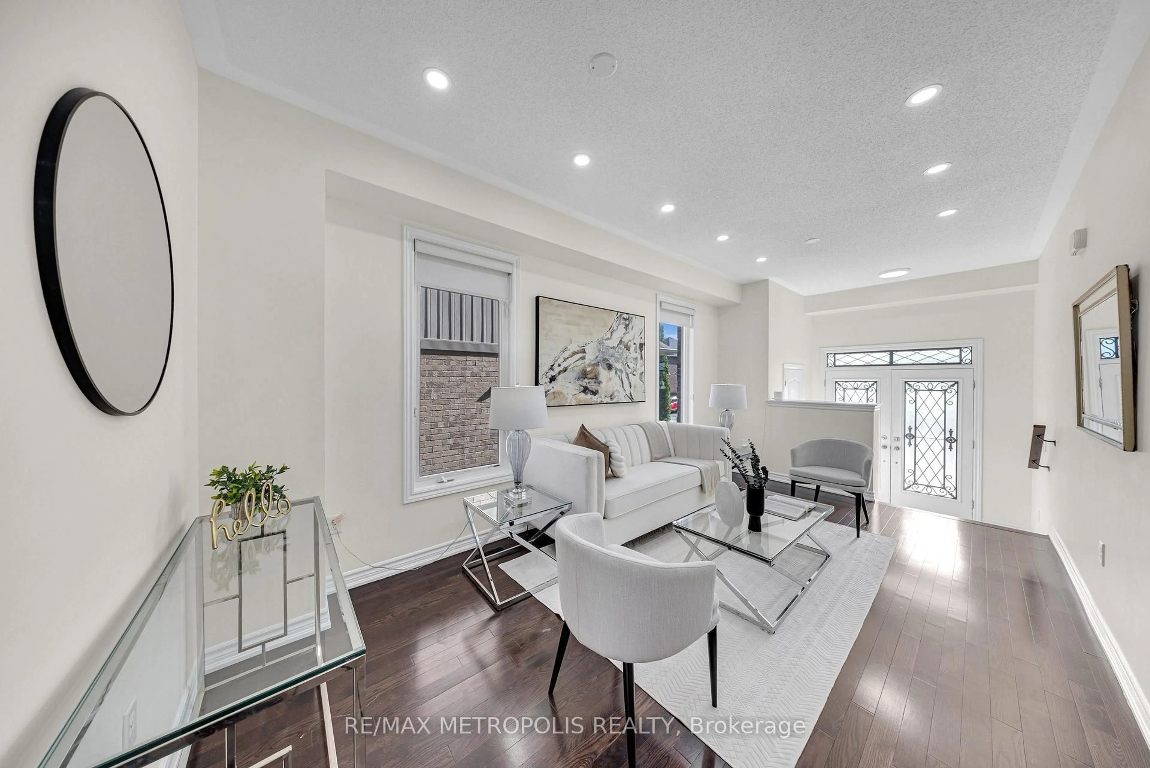 Living room with furniture, unknown for 23 Gordon Cowling St, Clarington Ontario L1E 0G7