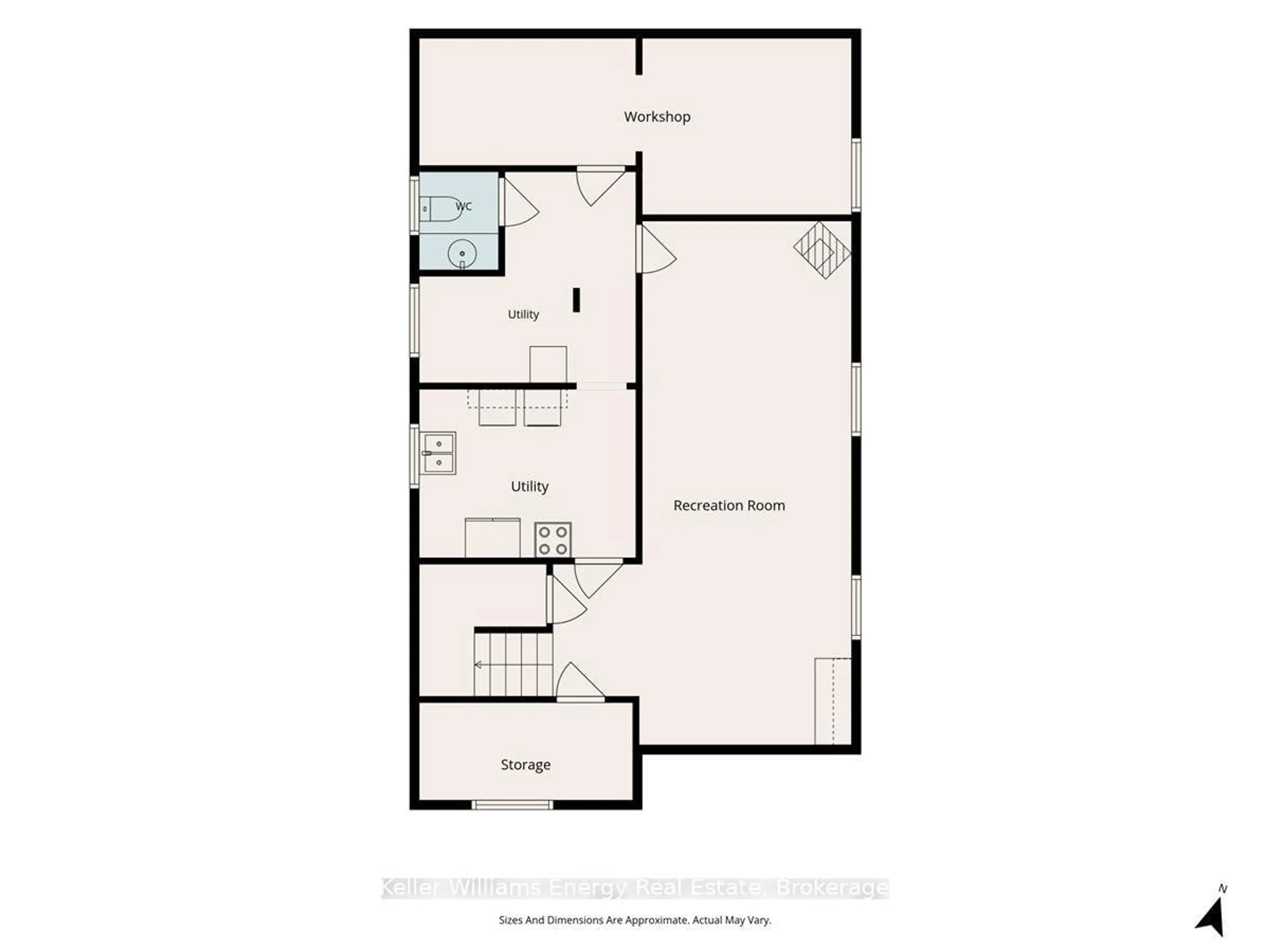 Floor plan for 216 College Ave, Oshawa Ontario L1J 1R7