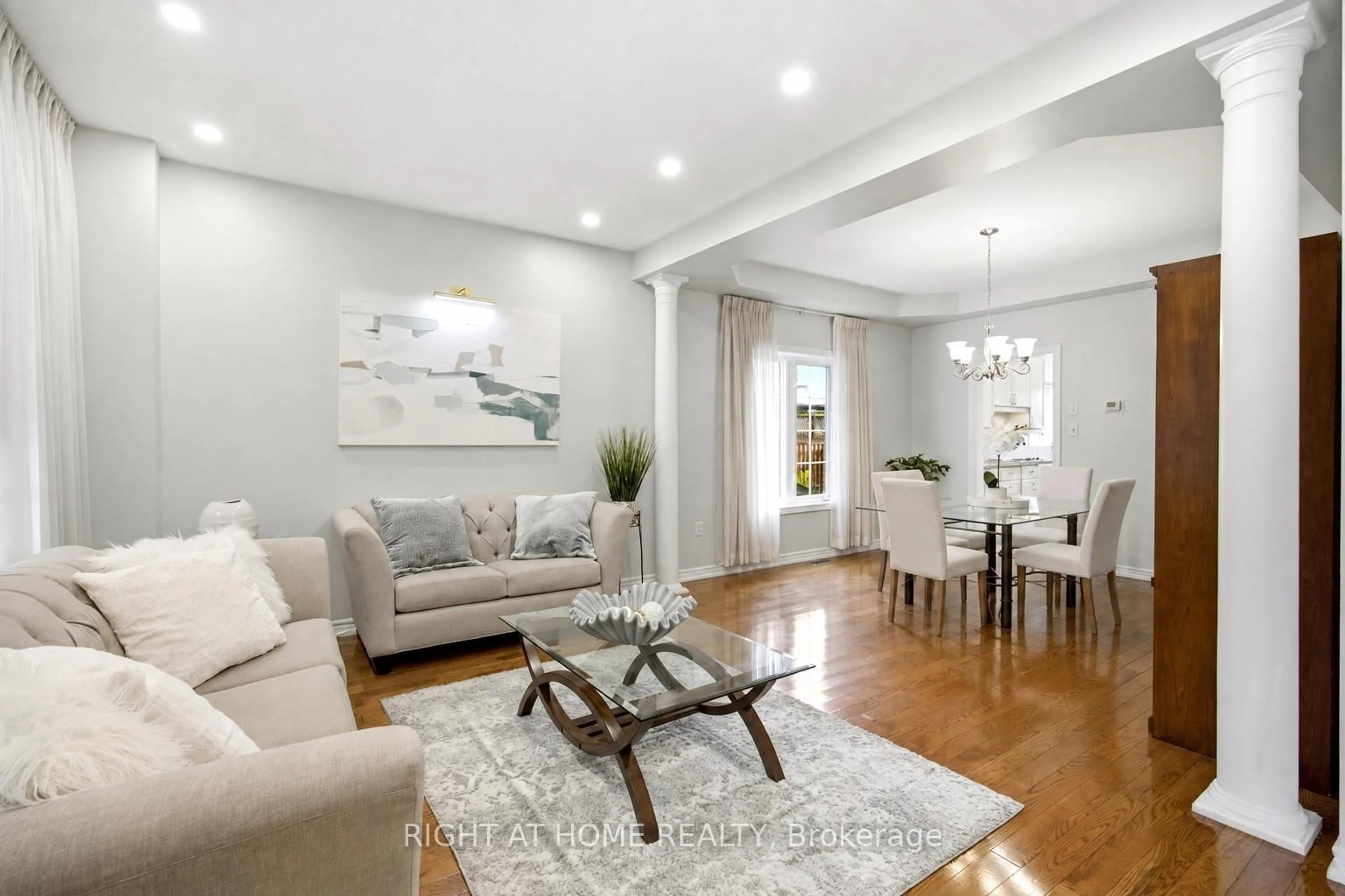 Living room with furniture, unknown for 1427 Aldergrove Crt, Oshawa Ontario L1K 2Y4