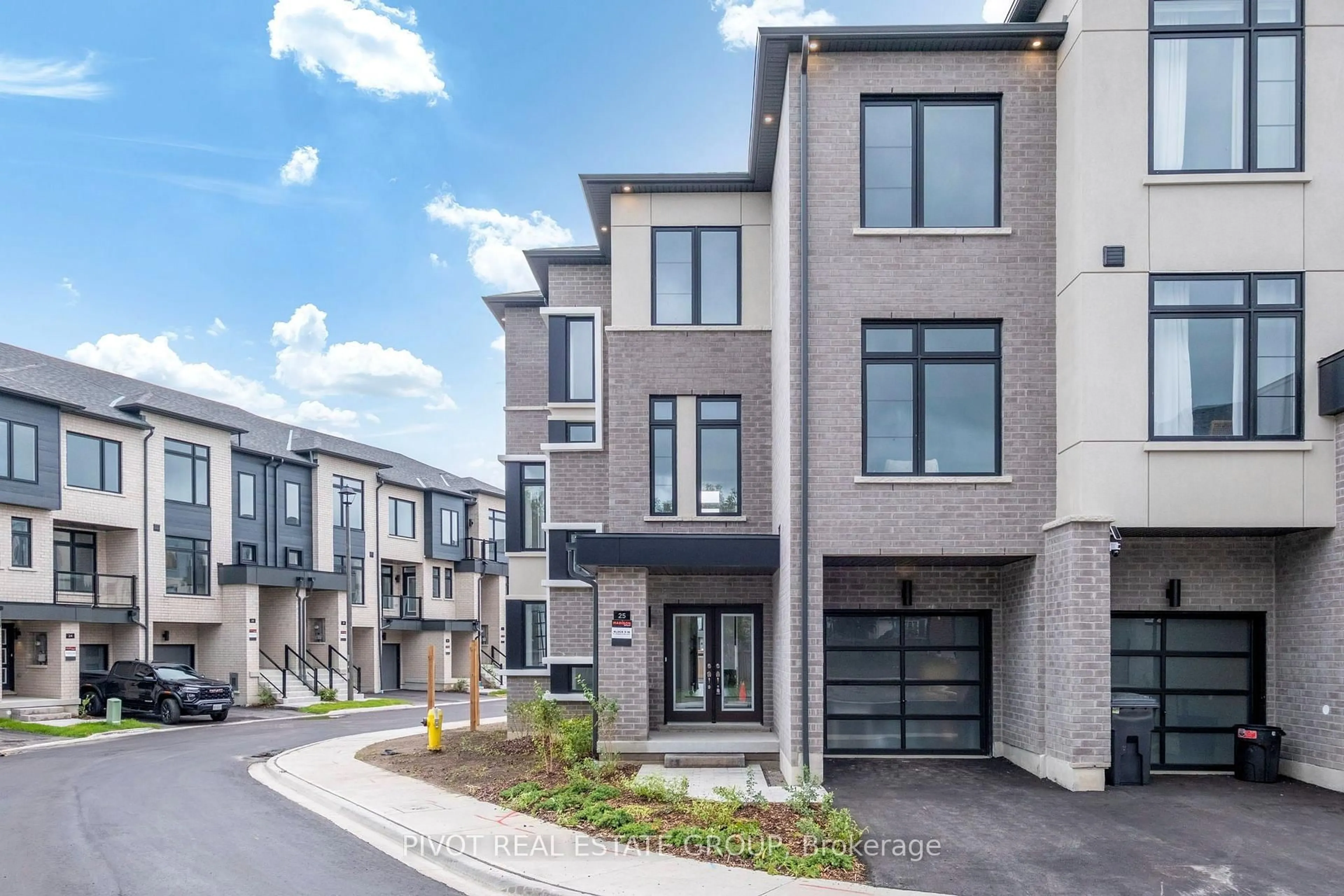 Home with brick exterior material, street for 25 Observatory Way, Whitby Ontario L1M 0M7