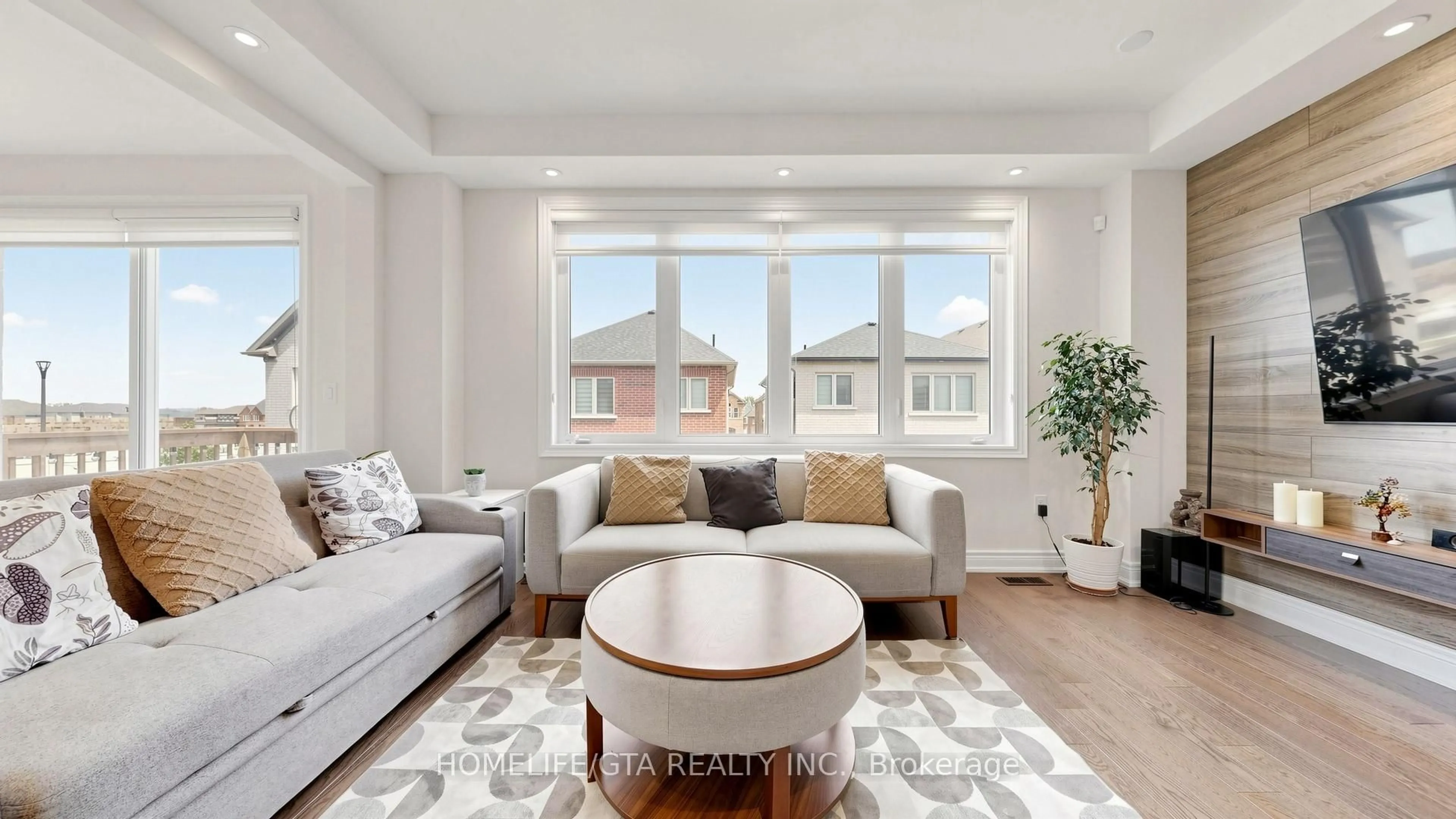 Living room with furniture, unknown for 1067 Purus Path, Pickering Ontario L1X 0H3