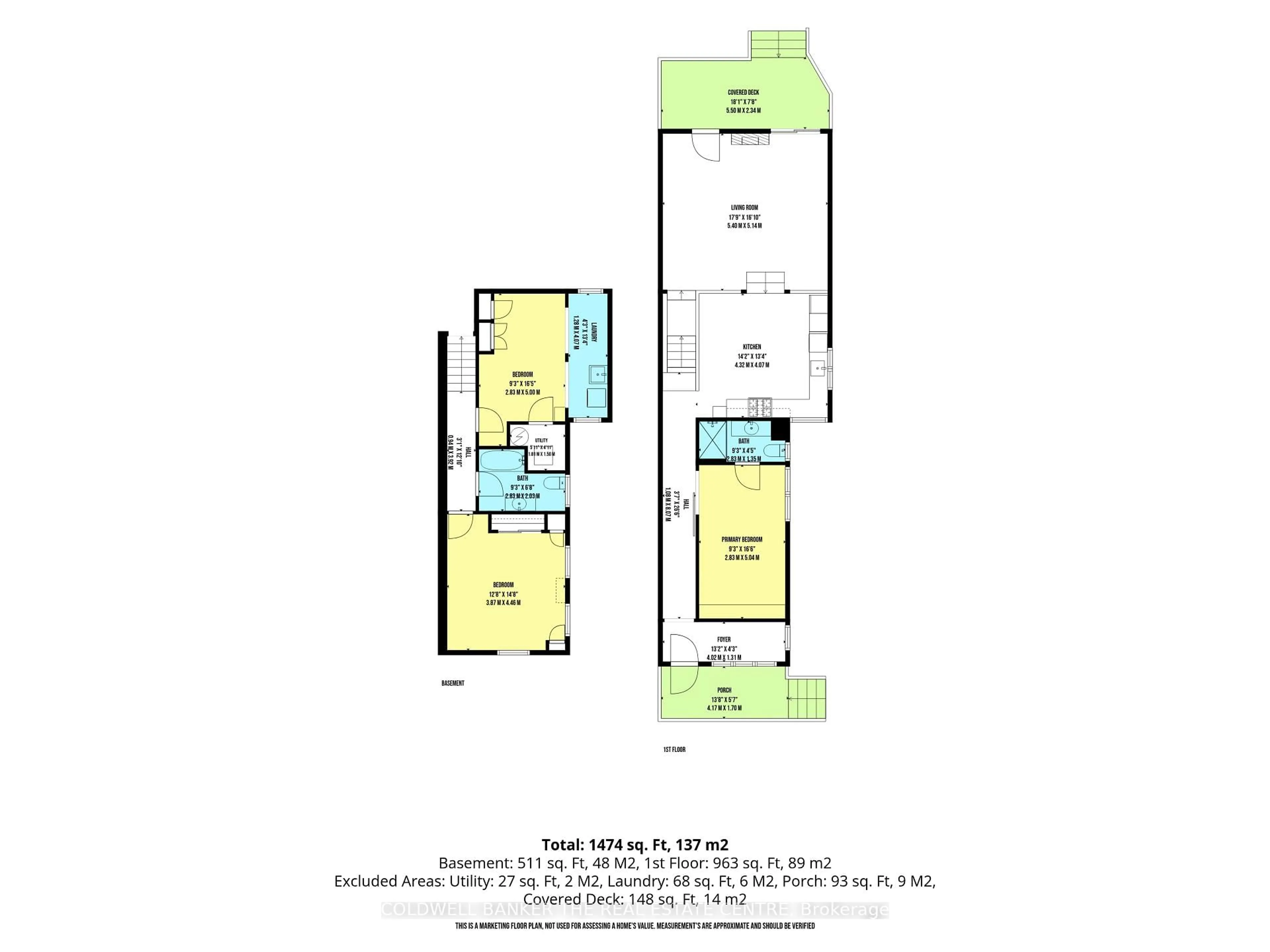 Floor plan for 15 Presley Ave, Toronto Ontario M1L 3P4
