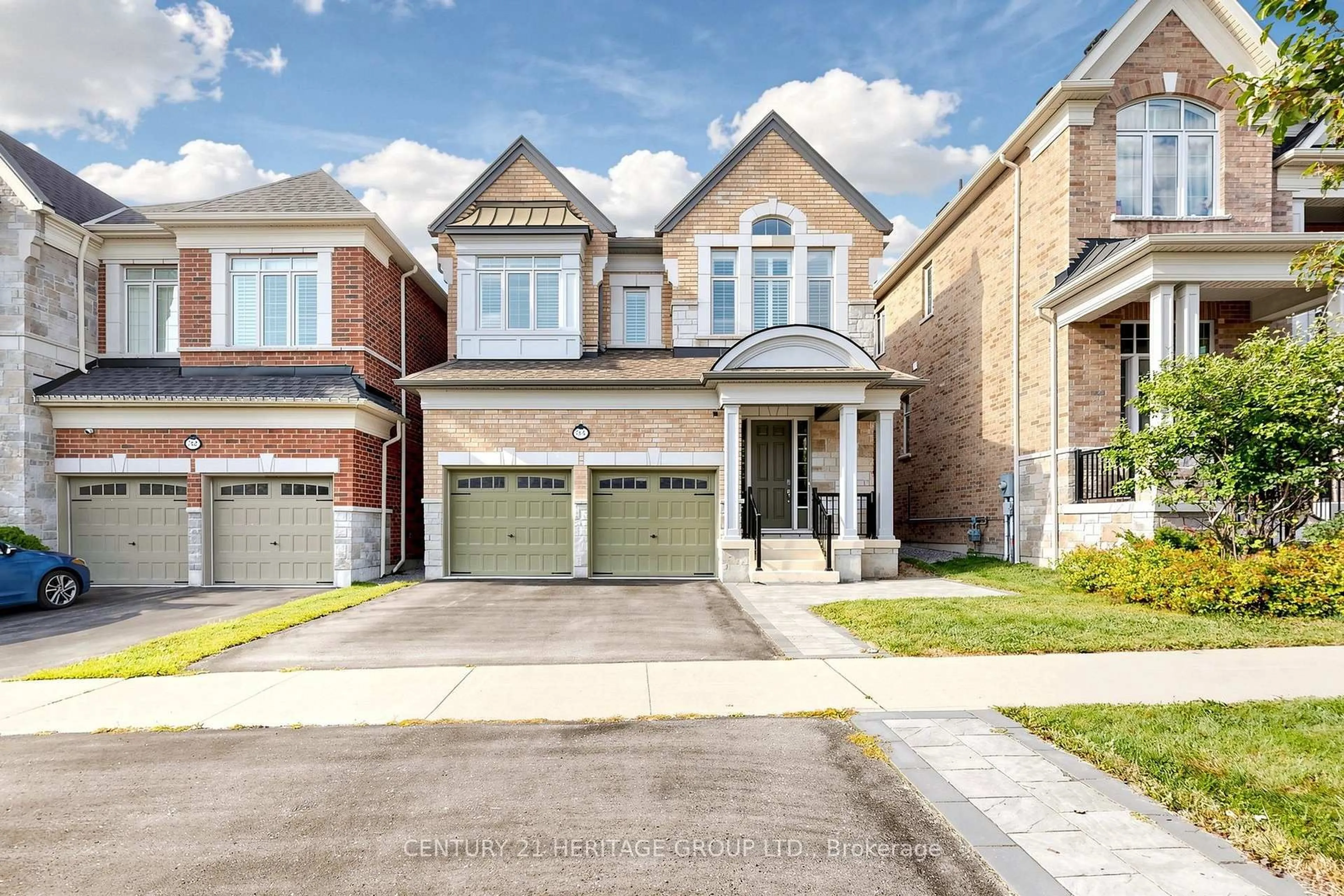 Home with brick exterior material, street for 34 Micklefield Ave, Whitby Ontario L1P 0C3