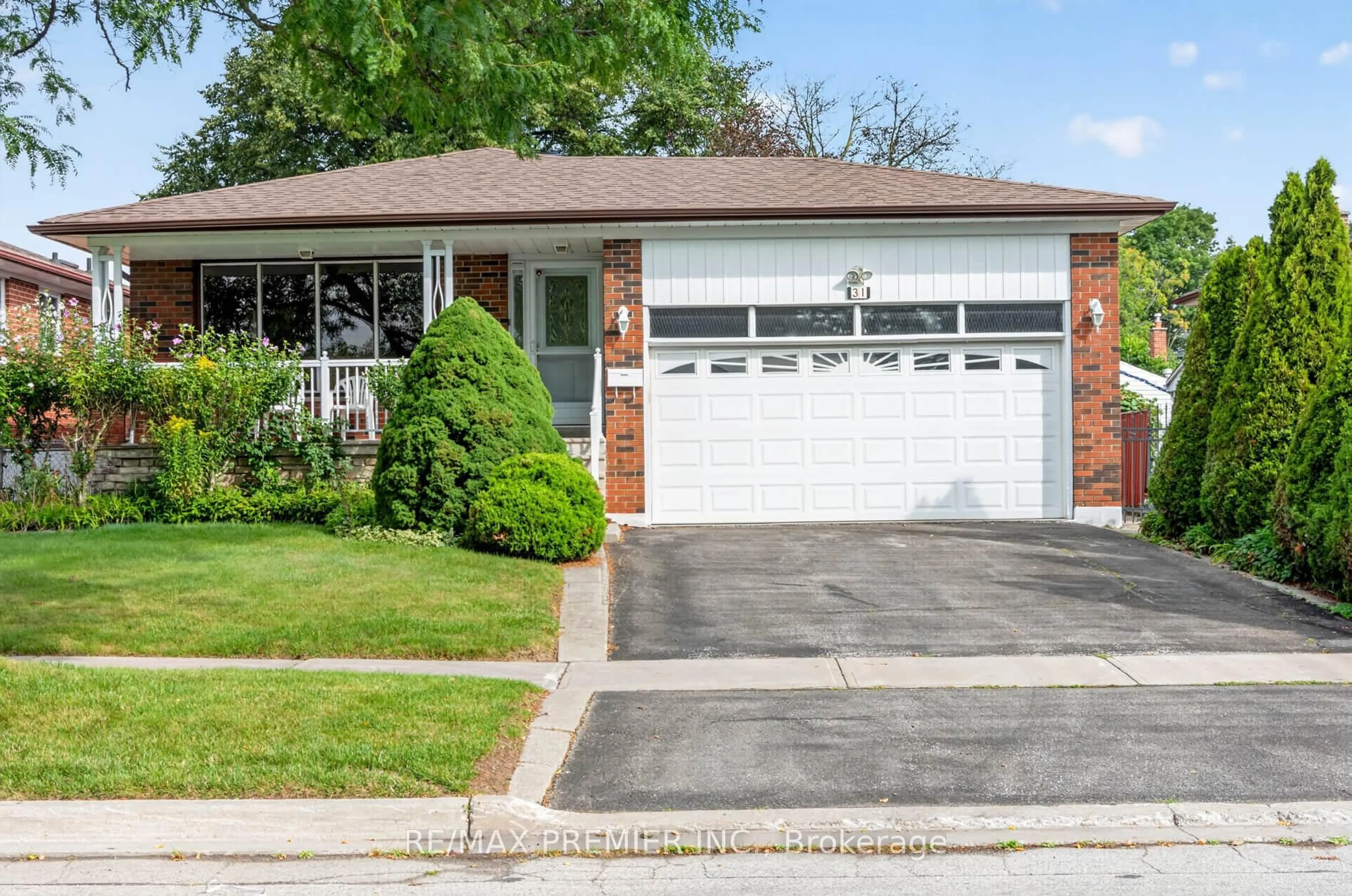 Home with brick exterior material, street for 31 CORINTHIAN Blvd, Toronto Ontario M1W 1B7