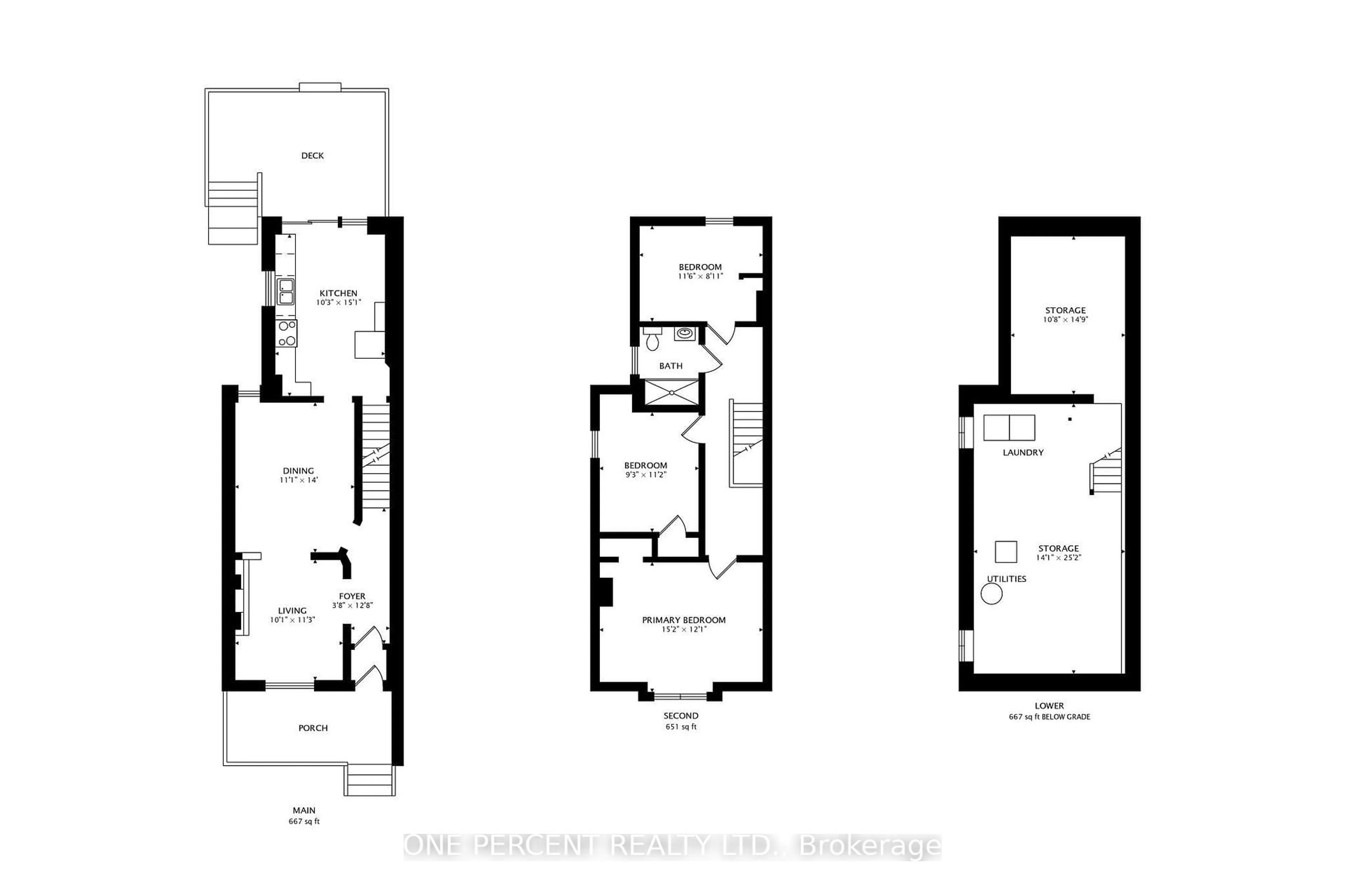 Floor plan for 150 Beech Ave, Toronto Ontario M4E 3H6
