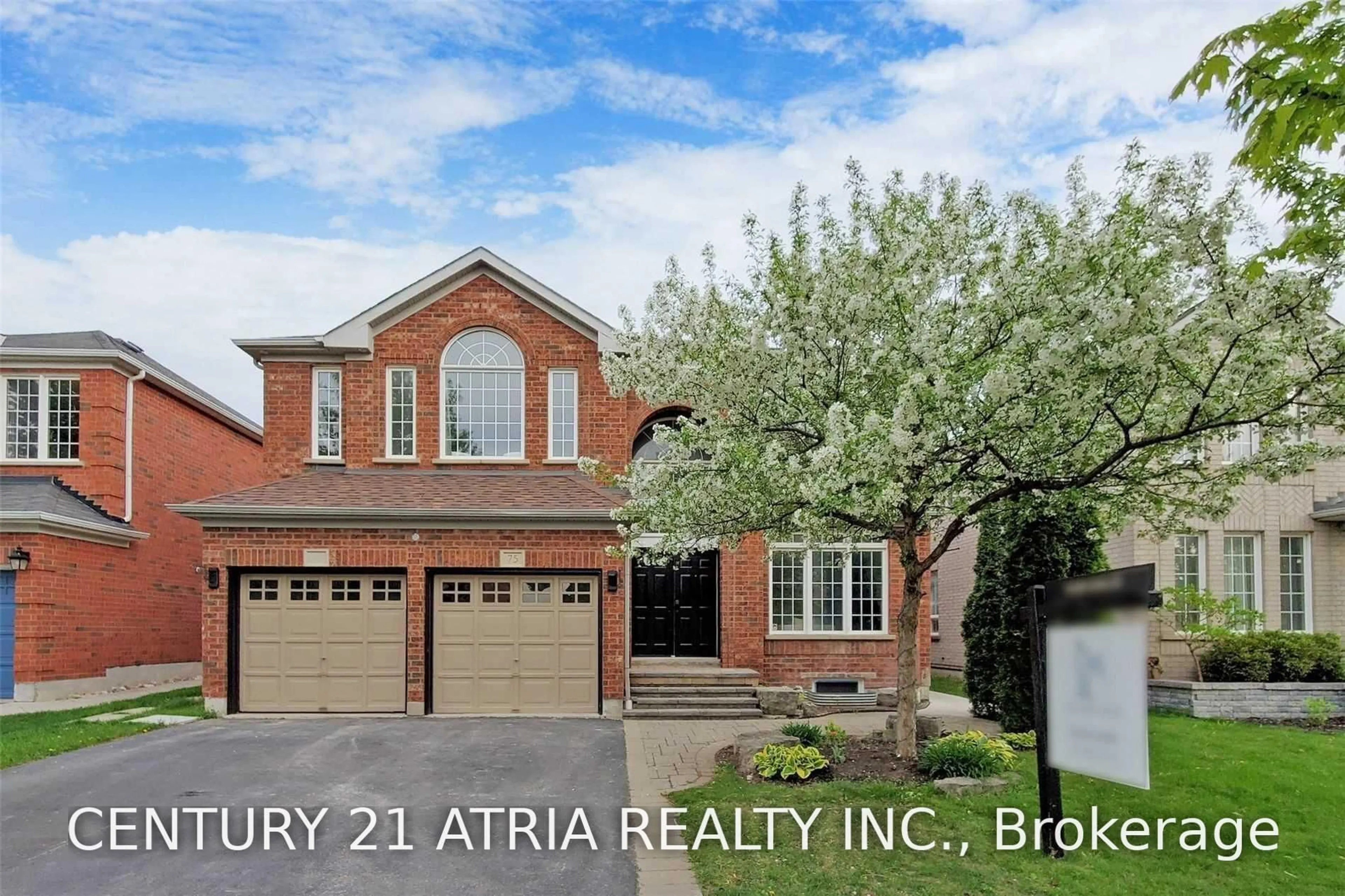 Home with brick exterior material, street for 75 Medland Ave, Whitby Ontario L1P 1S7