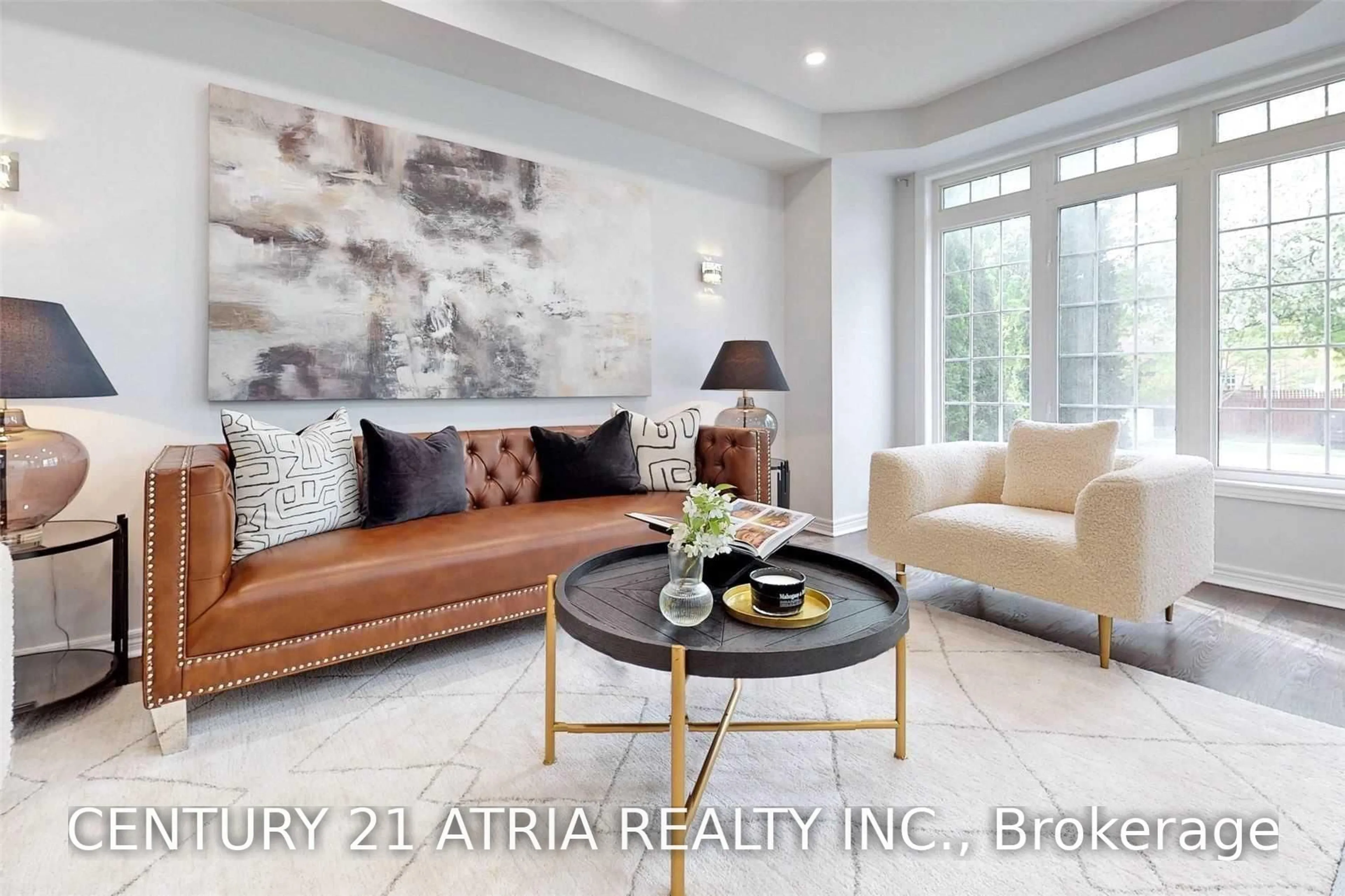 Living room with furniture, ceramic/tile floor for 75 Medland Ave, Whitby Ontario L1P 1S7
