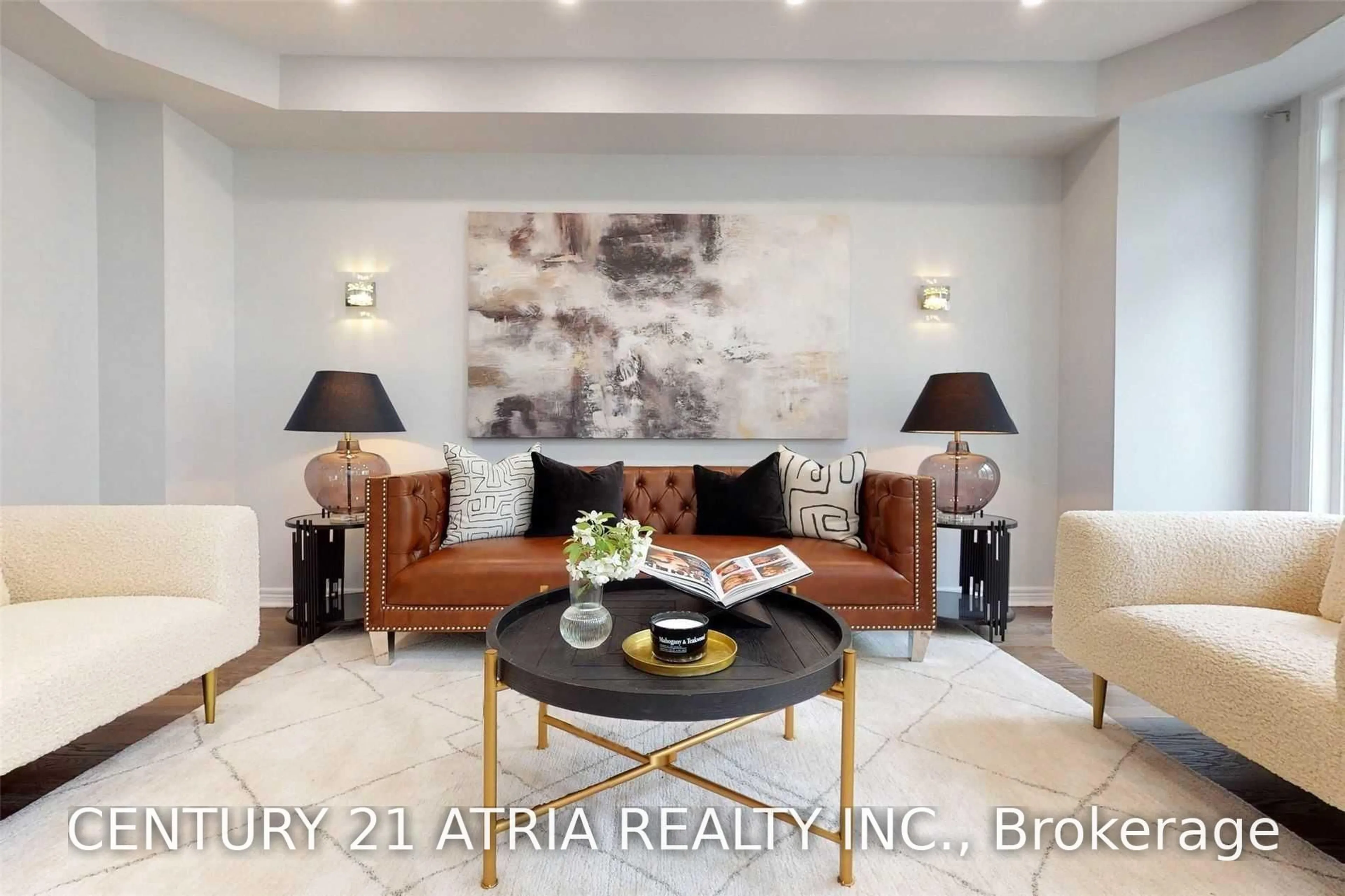 Living room with furniture, ceramic/tile floor for 75 Medland Ave, Whitby Ontario L1P 1S7
