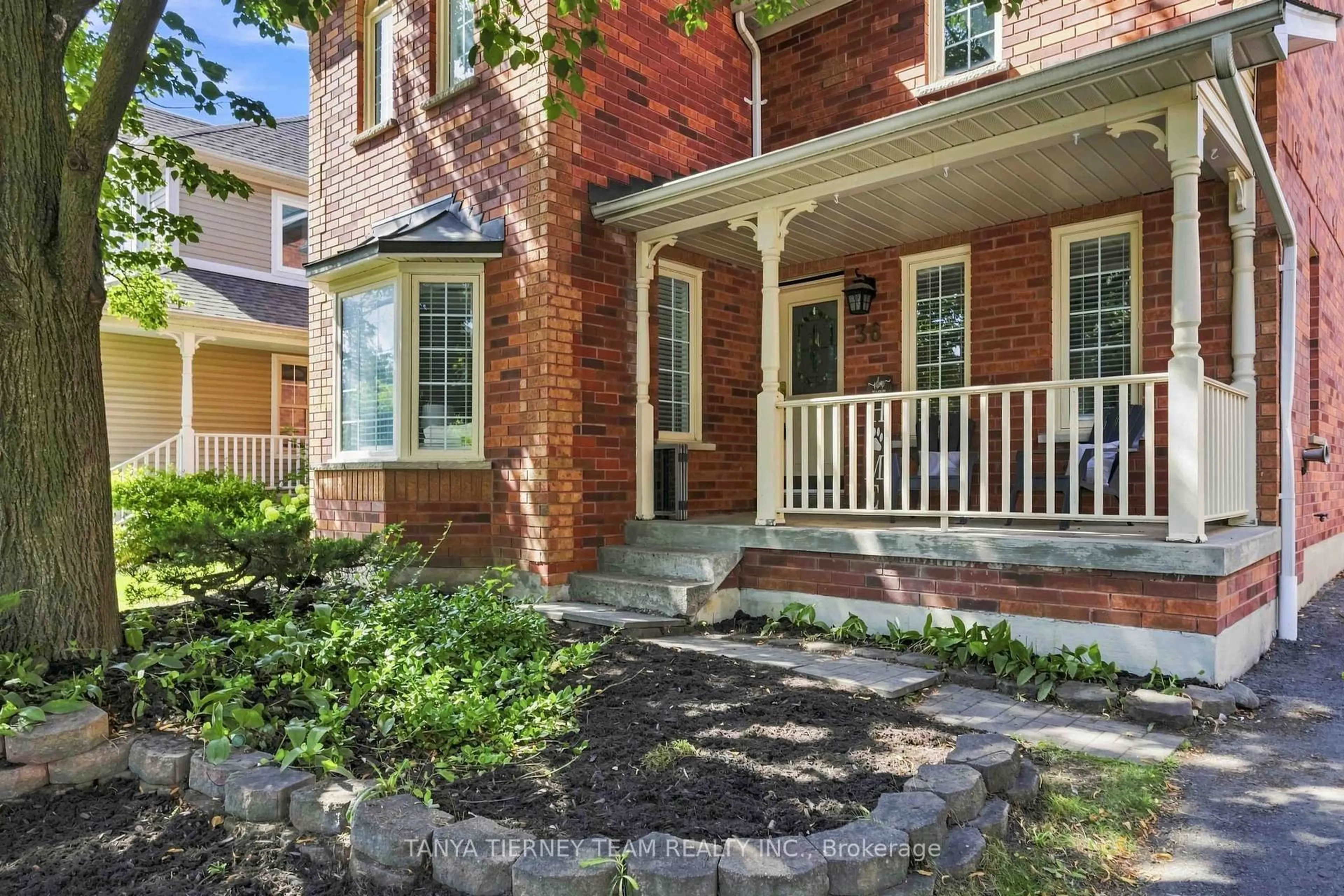 Home with brick exterior material, street for 36 Zachary Pl, Whitby Ontario L1M 1E1