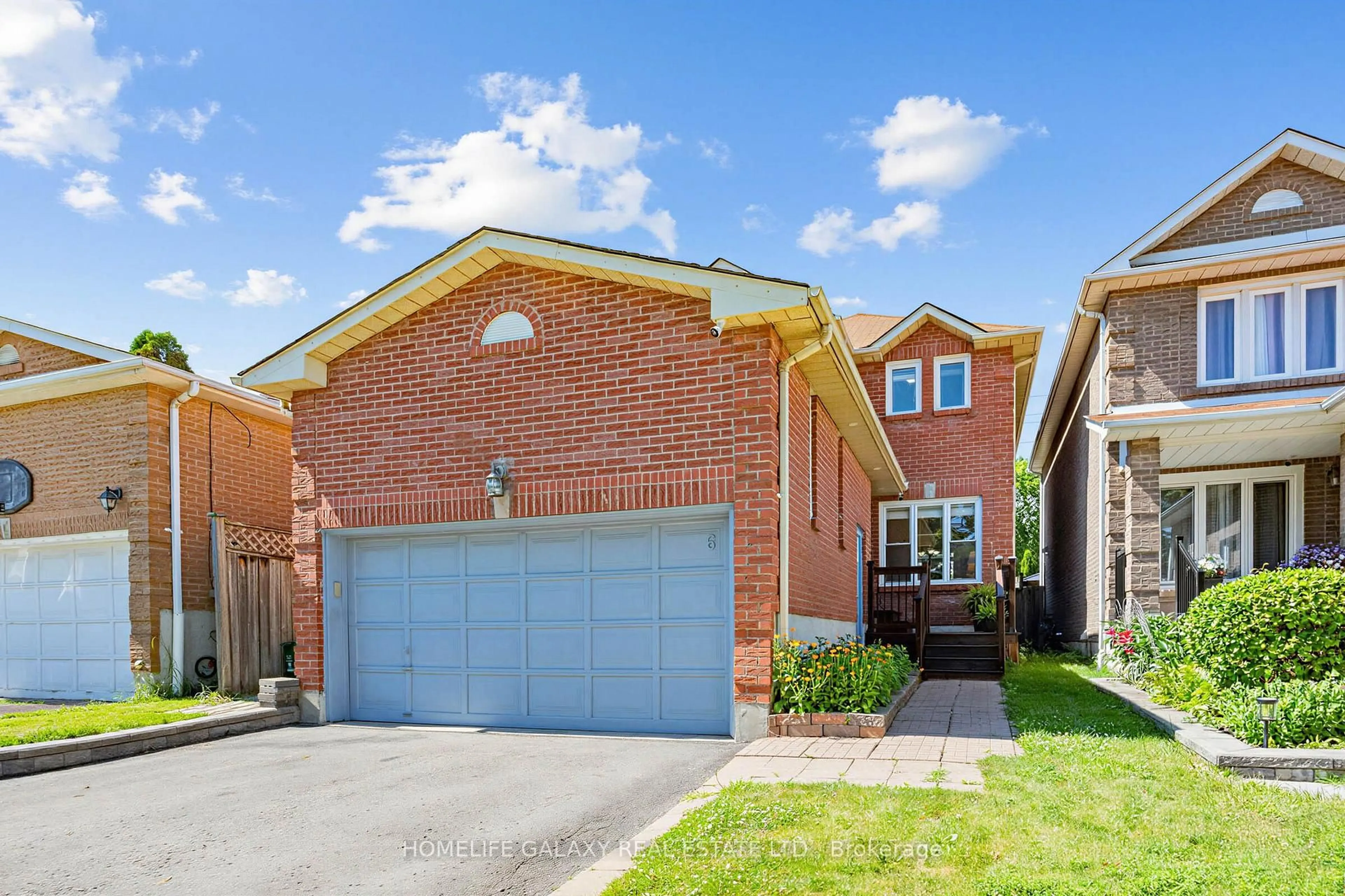 Home with brick exterior material, street for 6 Bluebell Cres, Whitby Ontario L1P 1K7