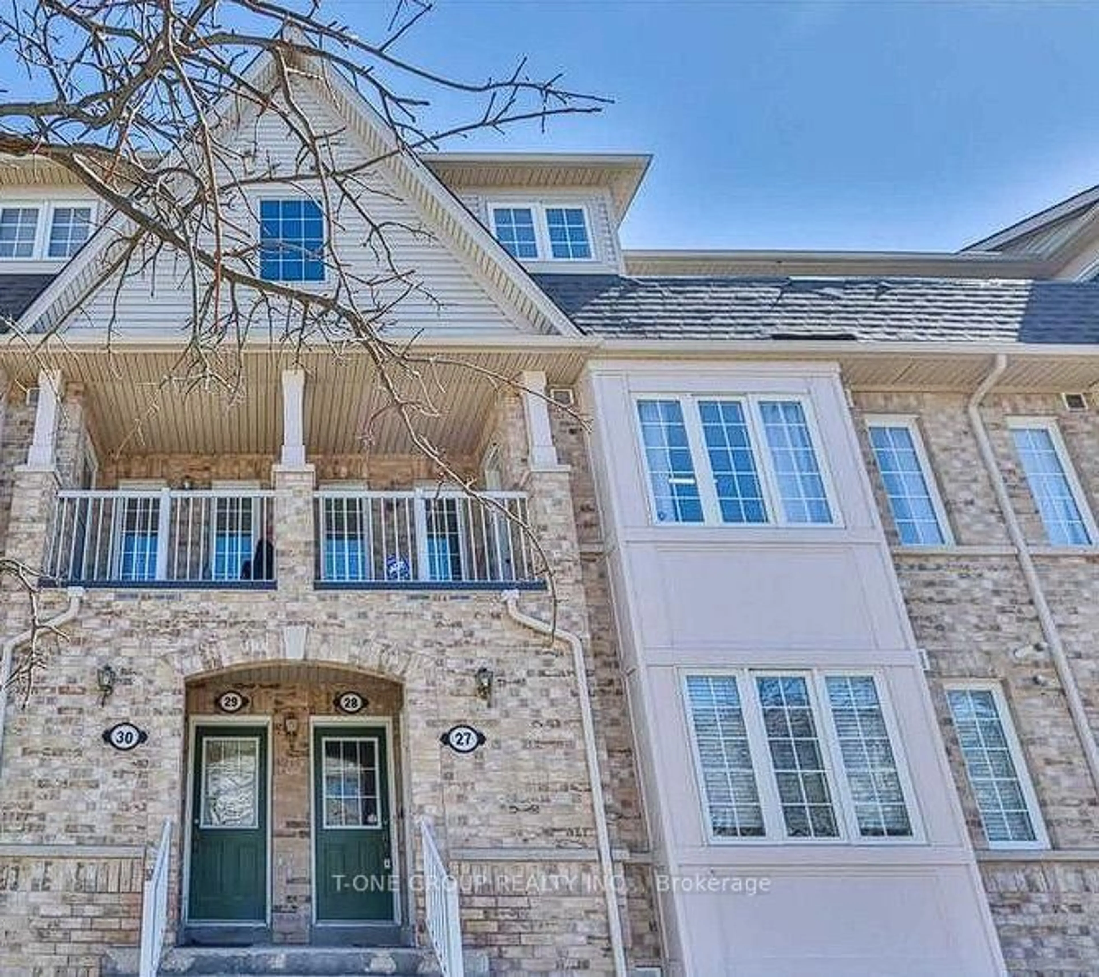 Home with brick exterior material, street for 42 Pinery Tr #27, Toronto Ontario M1B 6J9