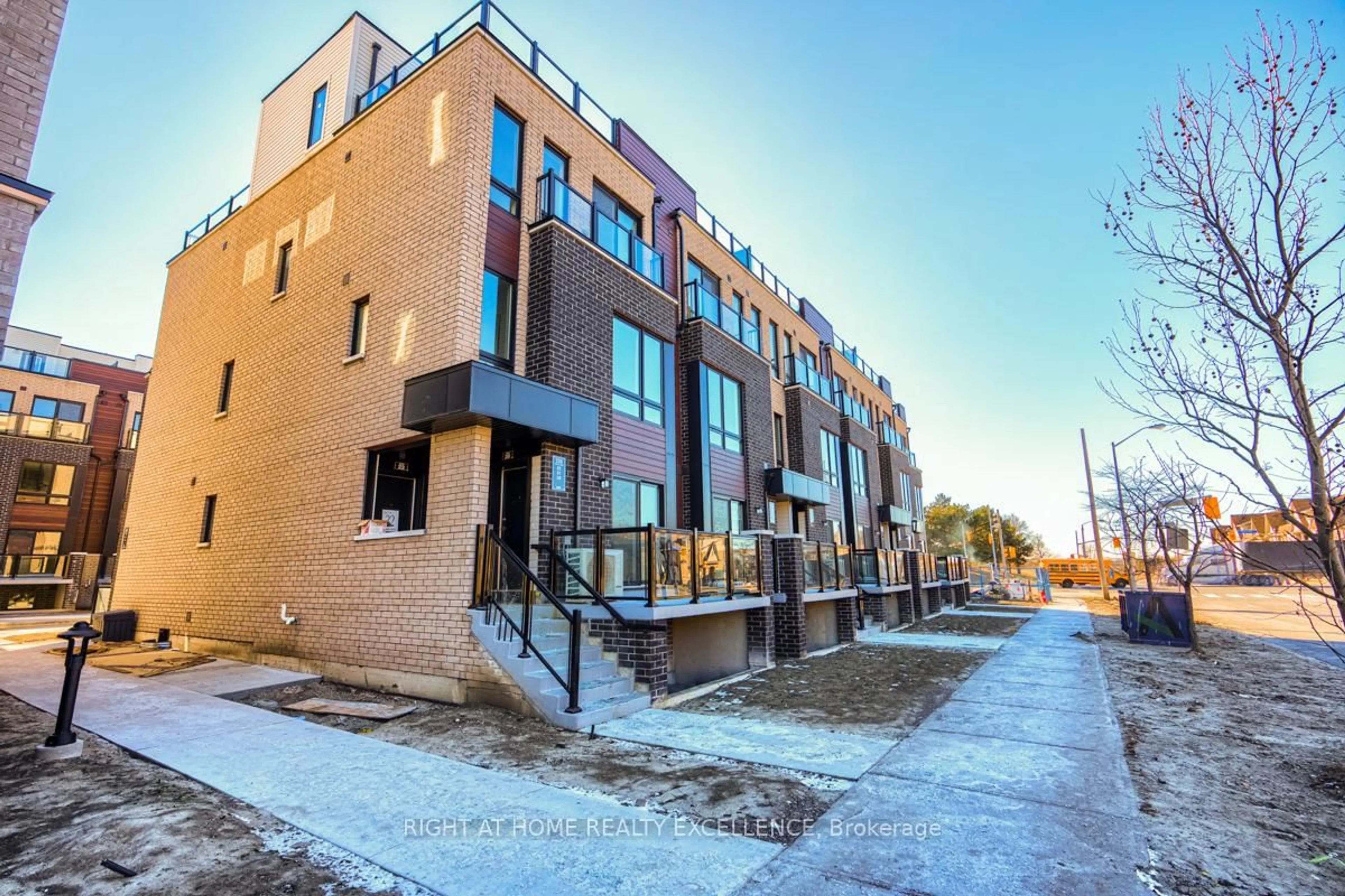 Home with brick exterior material, street for 235 Mclevin Ave #16, Toronto Ontario M1B 0E8